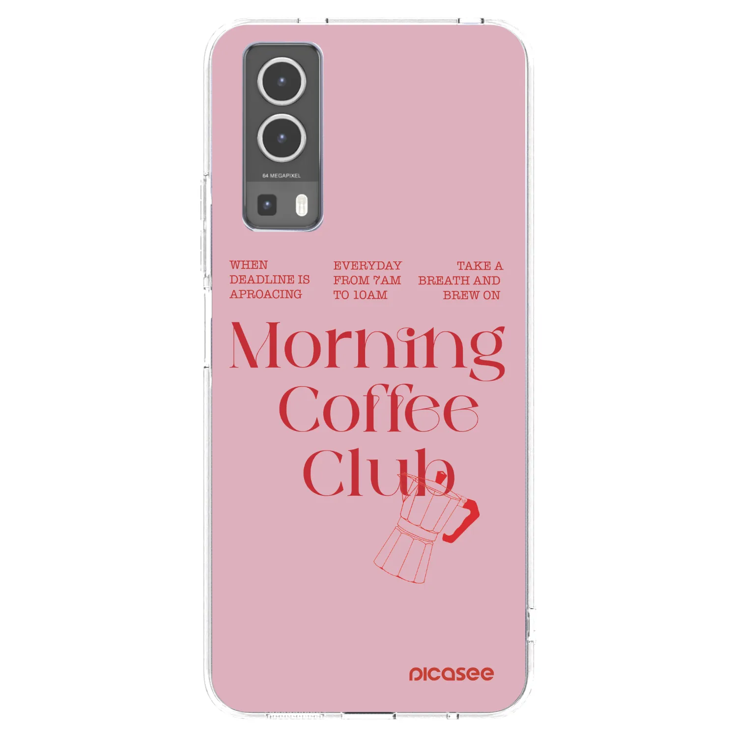Picasee husă transparentă din silicon pentru Vivo Y72 5G - Morning