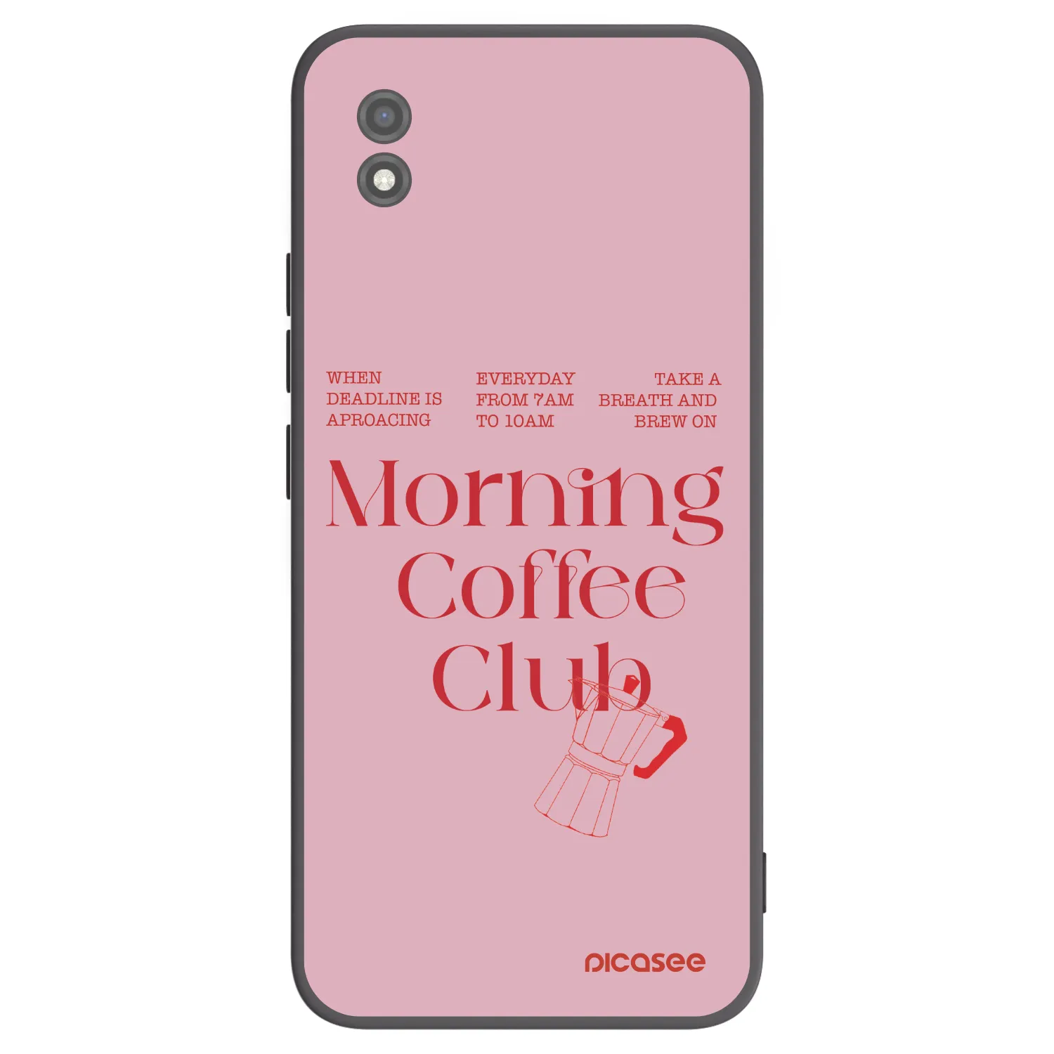 Picasee husă neagră din silicon pentru Realme C11 (2021) - Morning