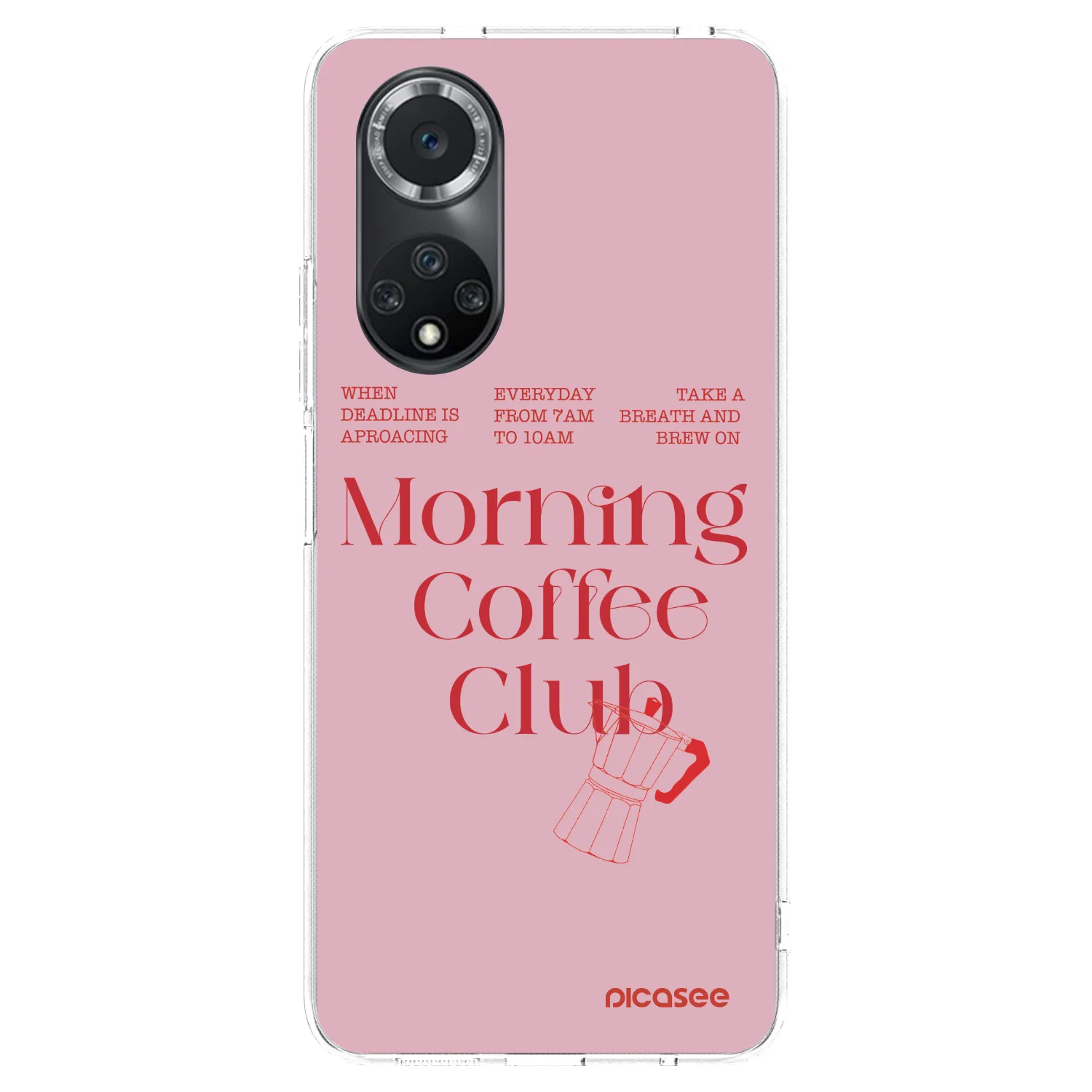 Picasee husă transparentă din silicon pentru Huawei Nova 9 SE - Morning