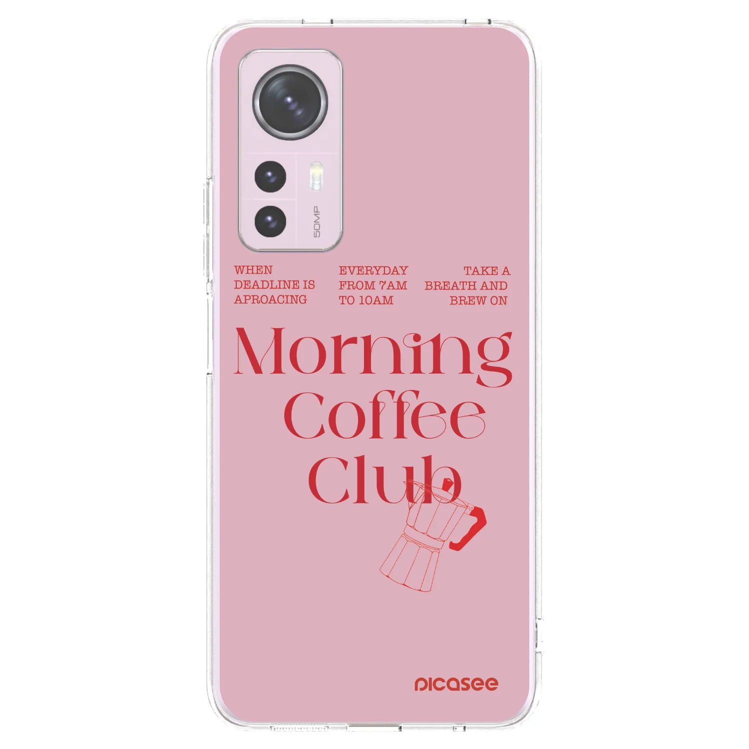 Picasee husă transparentă din silicon pentru Xiaomi 12 - Morning