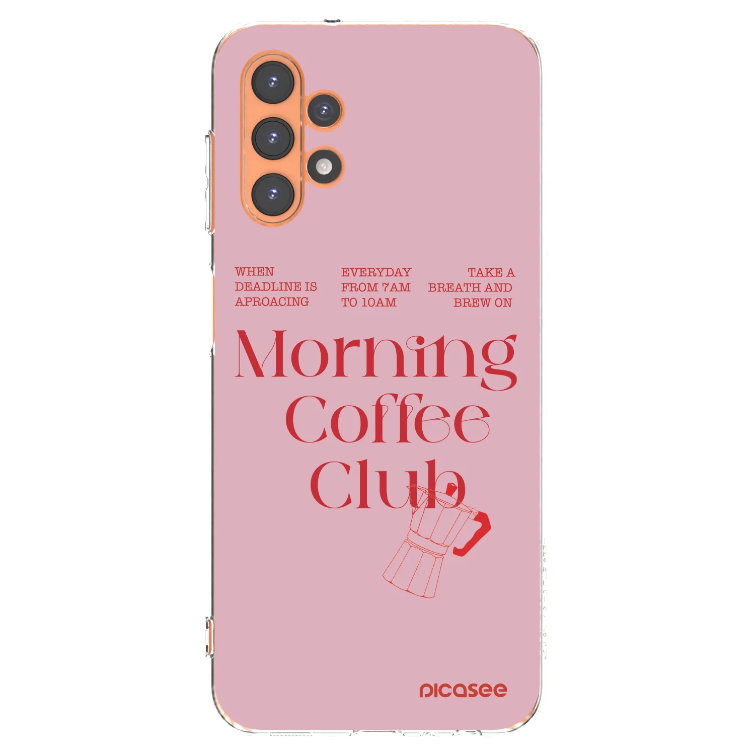 Picasee husă transparentă din silicon pentru Samsung Galaxy A13 4G A135 - Morning