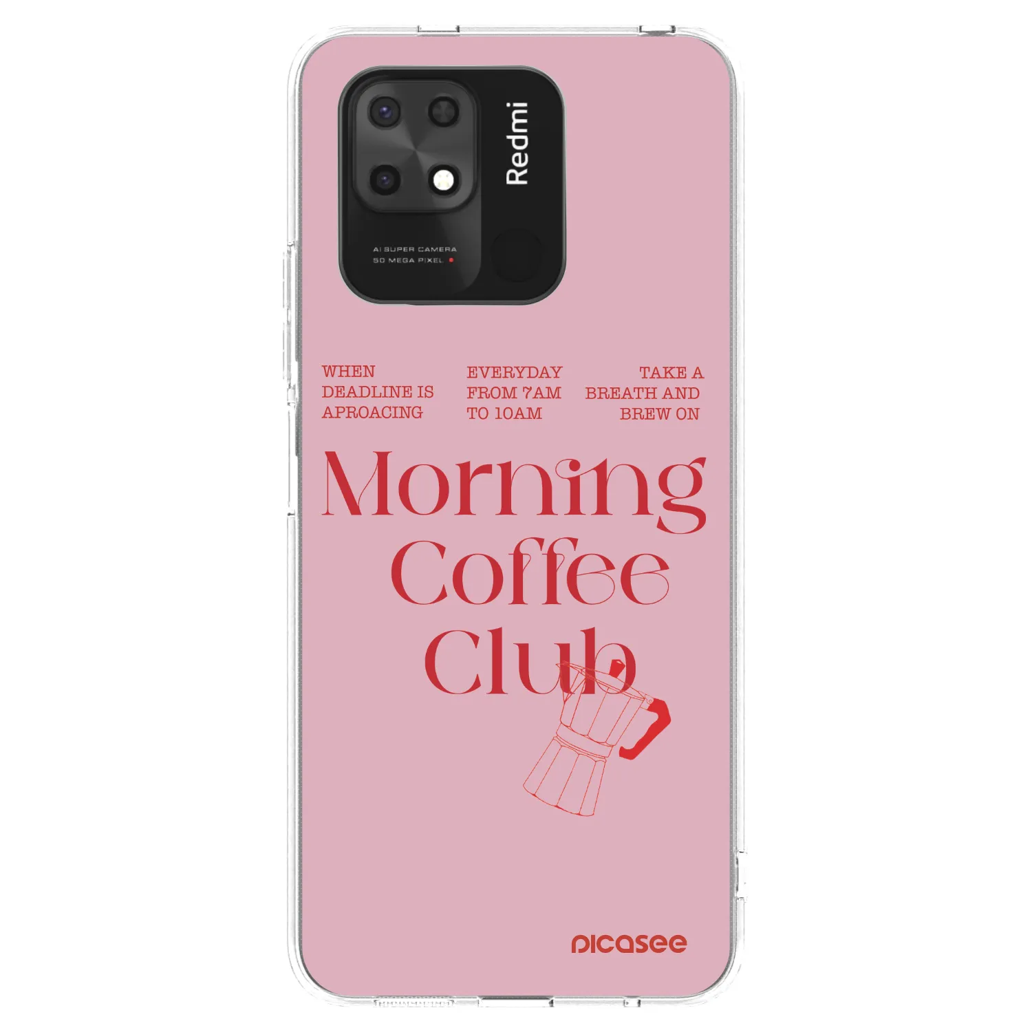 Picasee husă transparentă din silicon pentru Xiaomi Redmi 10C - Morning