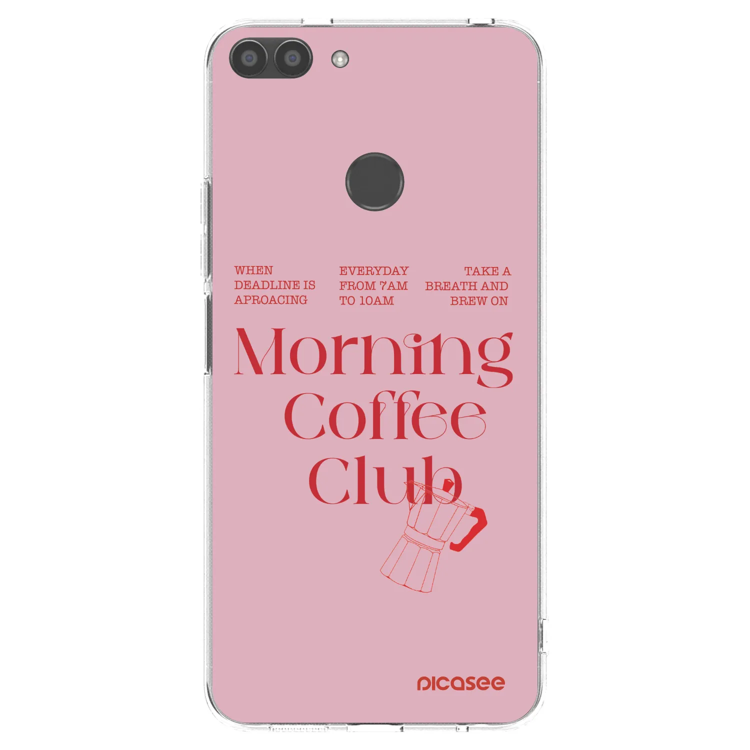 Picasee husă transparentă din silicon pentru Huawei P Smart - Morning