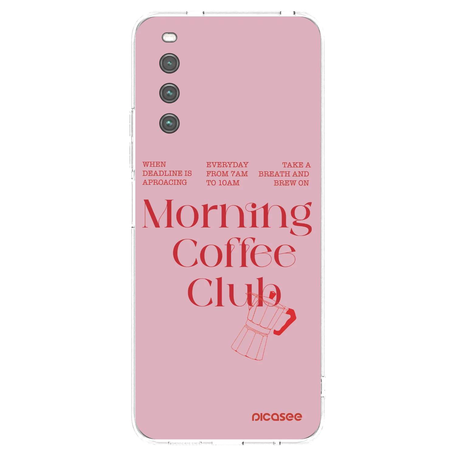 Picasee husă transparentă din silicon pentru Sony Xperia 10 IV 5G - Morning