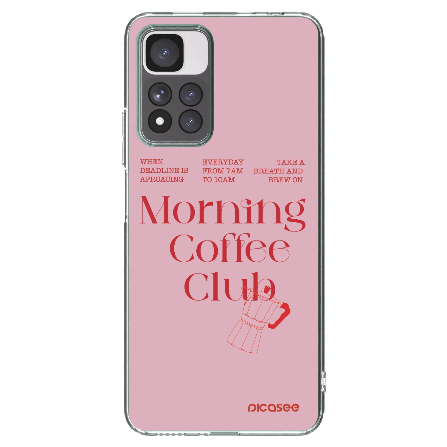 Picasee husă transparentă din silicon pentru Xiaomi Redmi Note 11 Pro+ 5G - Morning