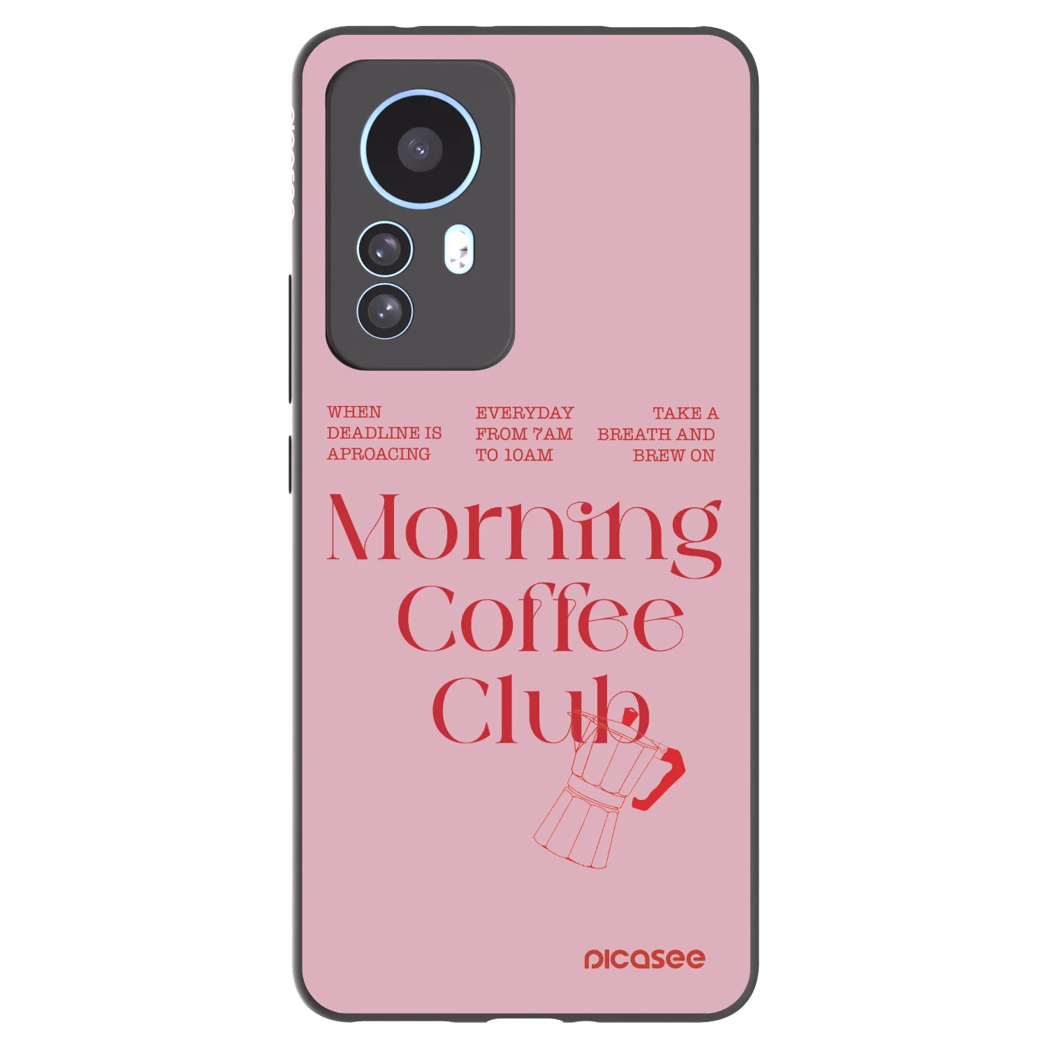 Picasee husă neagră din silicon pentru Xiaomi 12T Pro - Morning