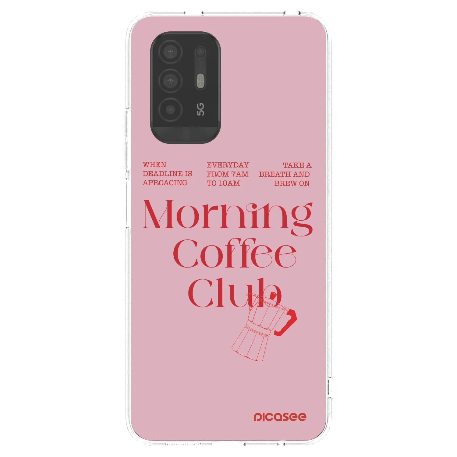 Picasee husă transparentă din silicon pentru OPPO A94 5G - Morning