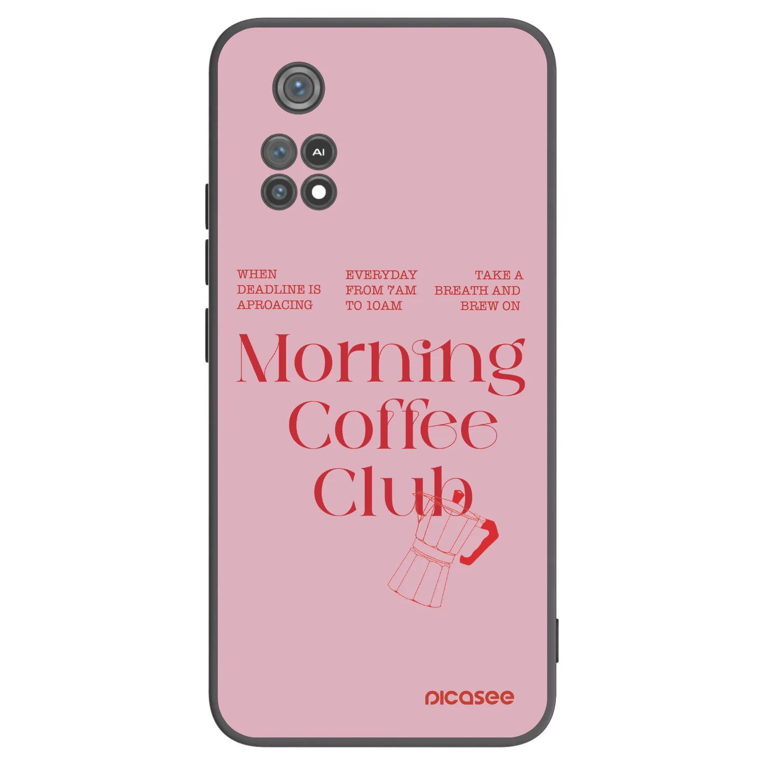 Picasee husă neagră din silicon pentru Xiaomi Poco M4 Pro - Morning