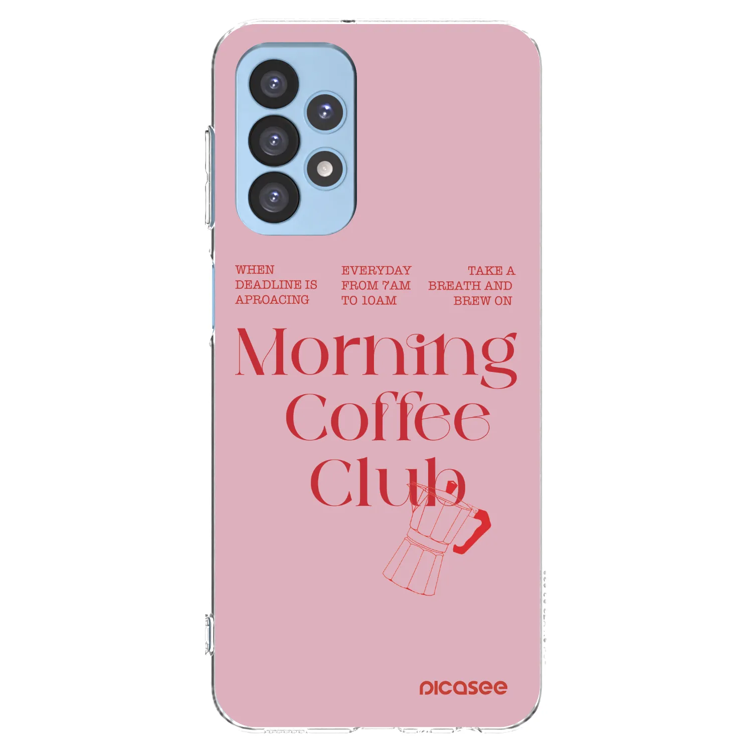 Picasee husă transparentă din silicon pentru Samsung Galaxy A23 A235F 4G - Morning