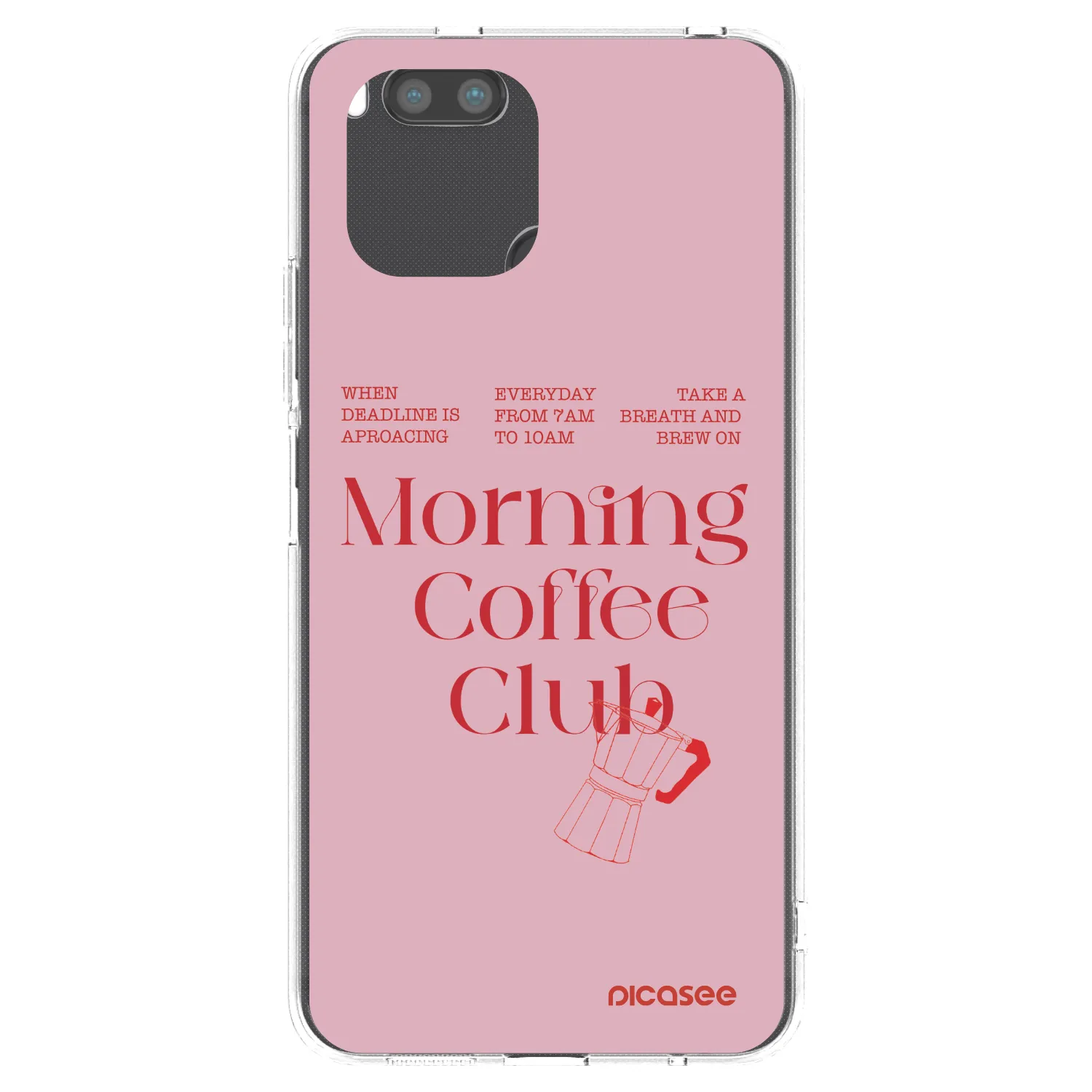 Picasee husă transparentă din silicon pentru Xiaomi Redmi A1 - Morning