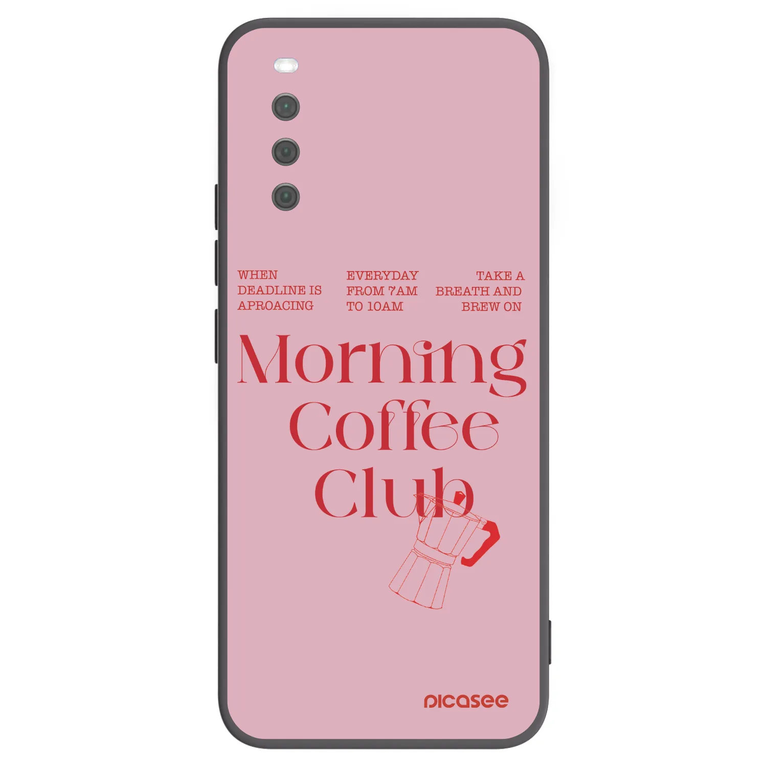Picasee husă neagră din silicon pentru Sony Xperia 10 III - Morning