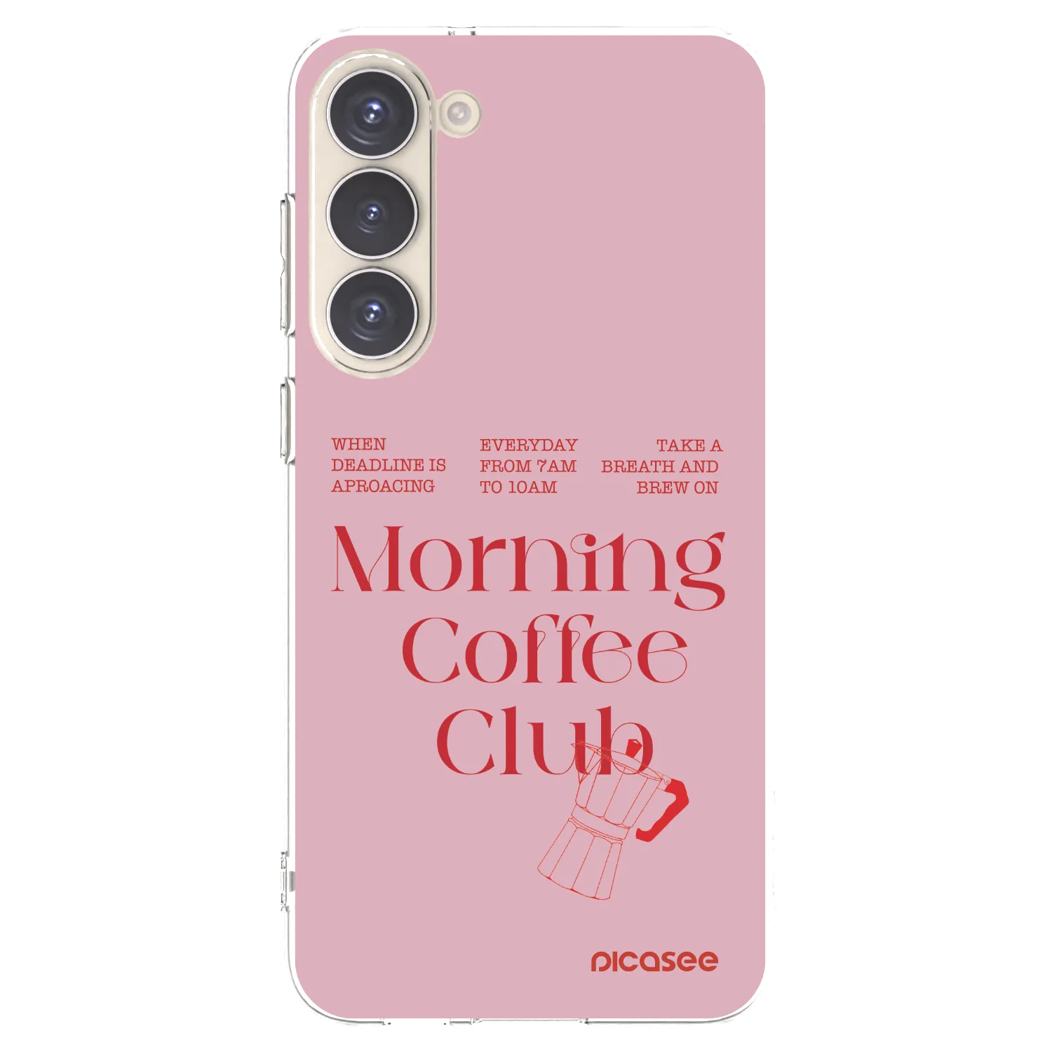 Picasee husă transparentă din silicon pentru Samsung Galaxy S23+ 5G - Morning