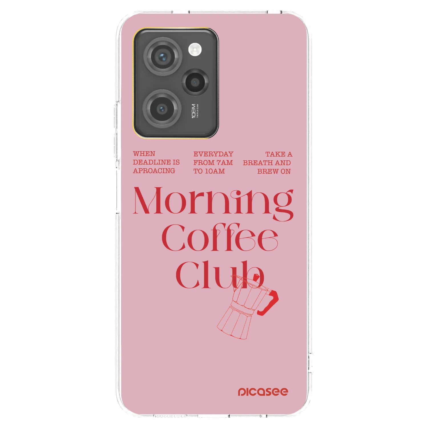 Picasee husă transparentă din silicon pentru Xiaomi Poco X5 Pro - Morning
