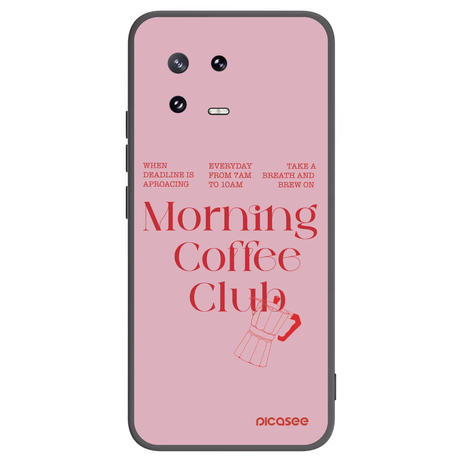 Picasee husă neagră din silicon pentru Xiaomi 13 Pro - Morning