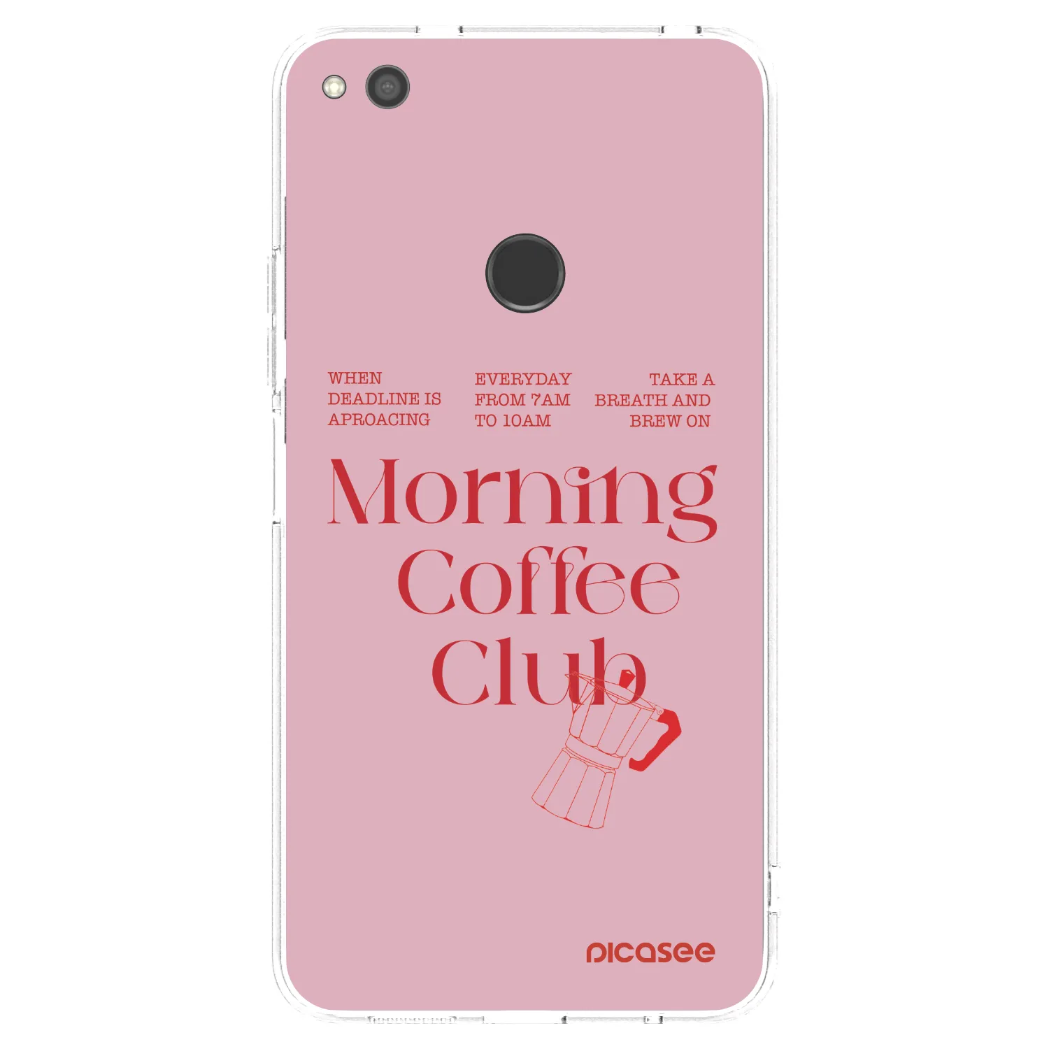 Picasee husă transparentă din silicon pentru Huawei P9 Lite 2017 - Morning