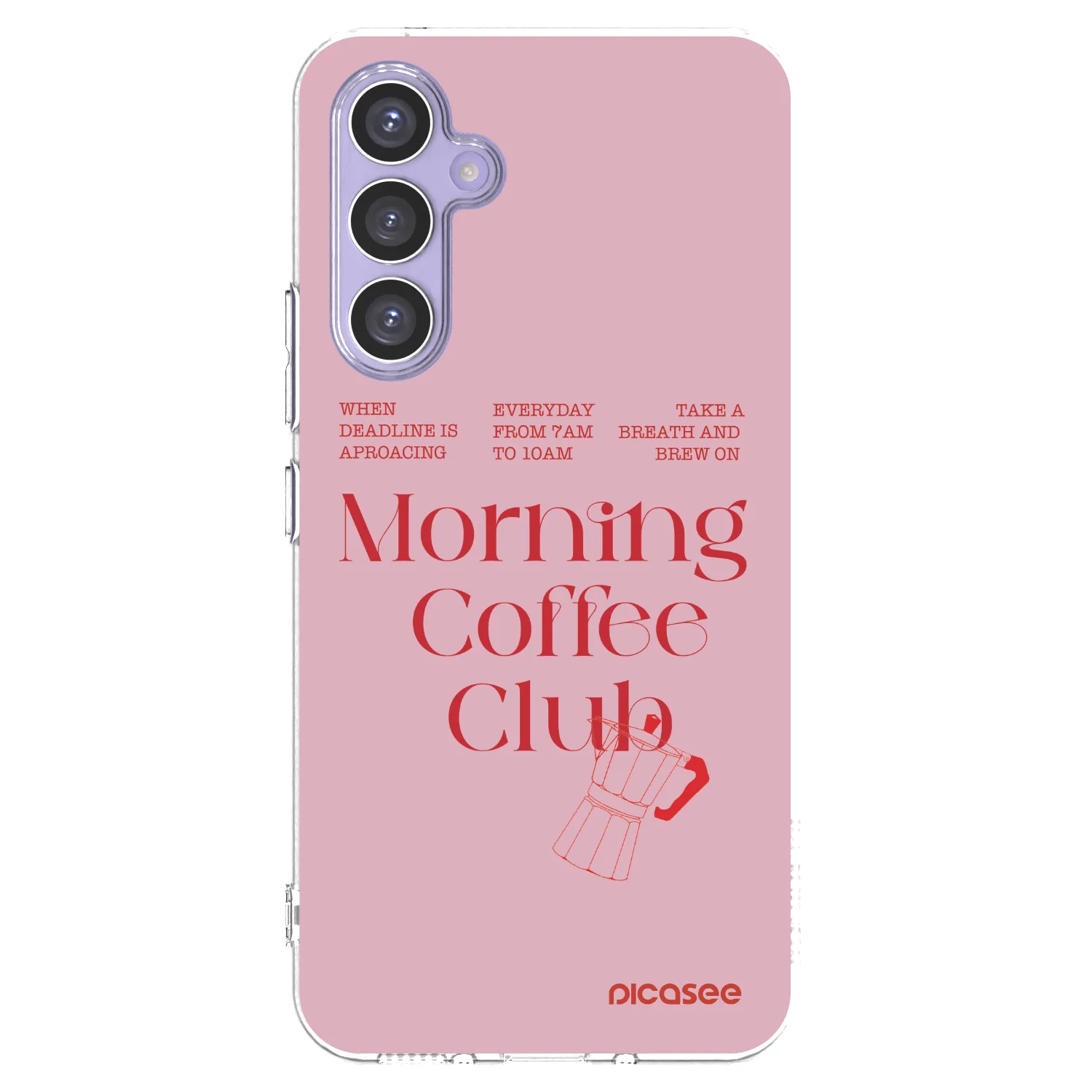 Picasee husă transparentă din silicon pentru Samsung Galaxy A54 5G A546B - Morning