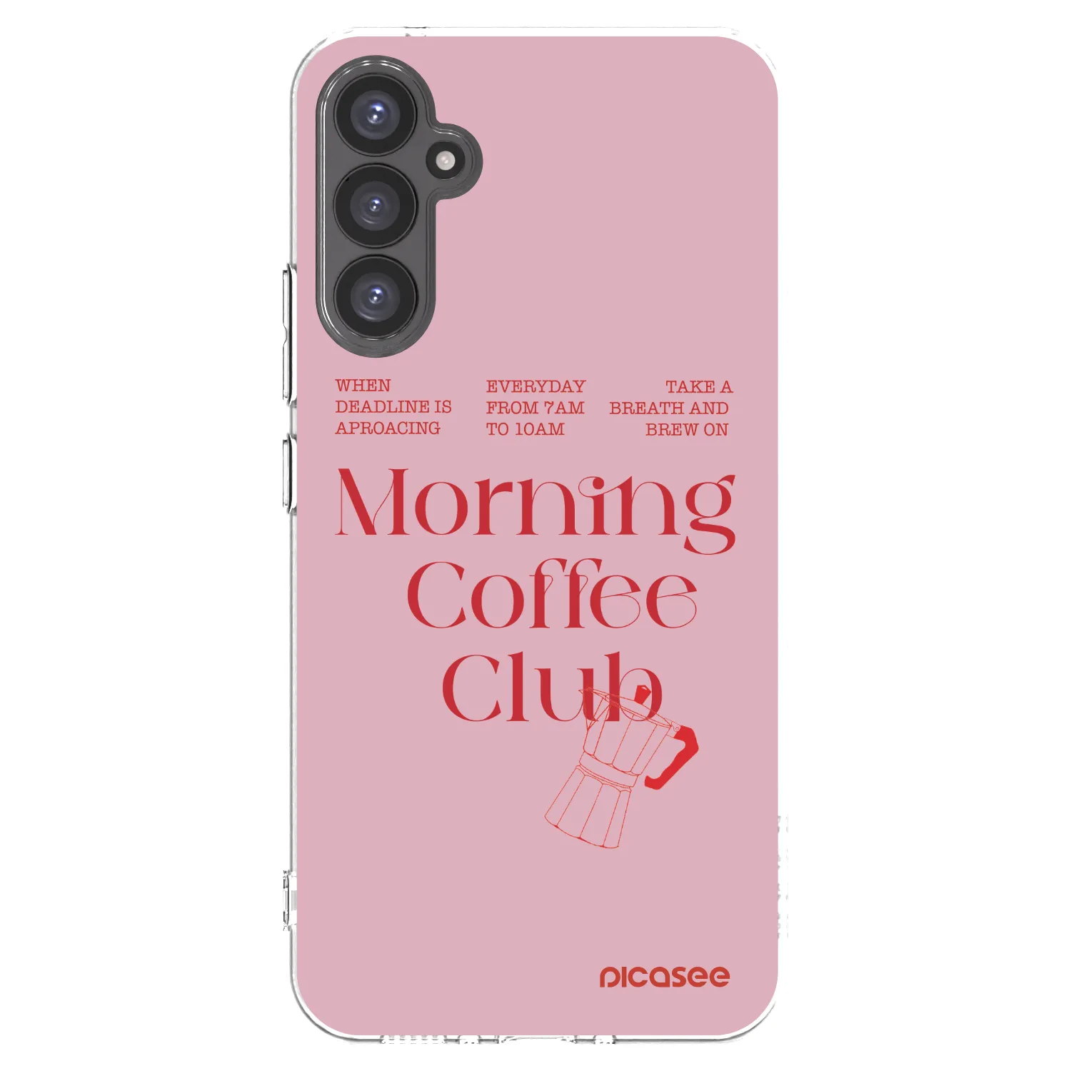 Picasee husă transparentă din silicon pentru Samsung Galaxy A34 5G A346B - Morning