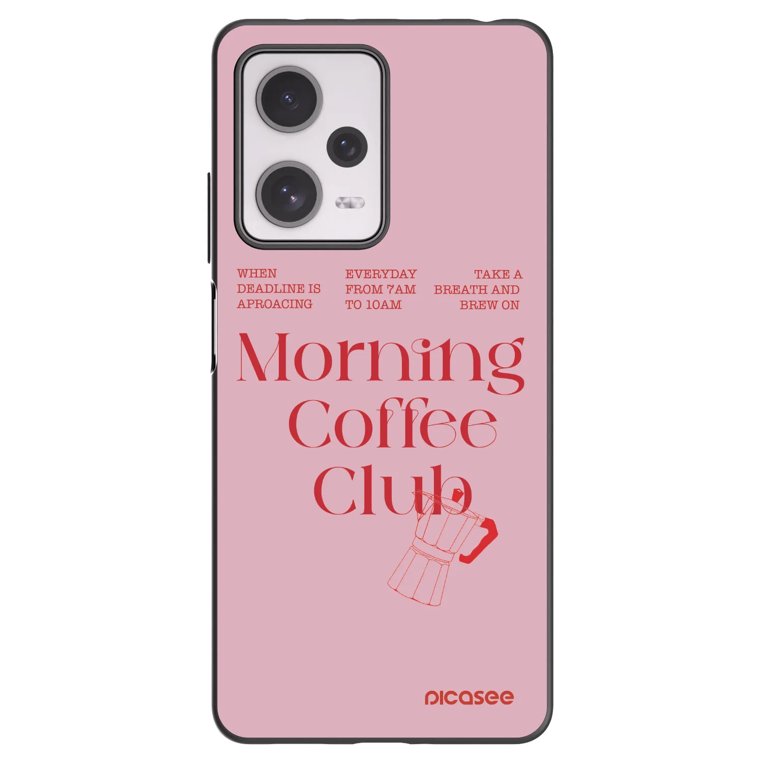 Picasee husă neagră din silicon pentru Xiaomi Redmi Note 12 Pro+ 5G - Morning