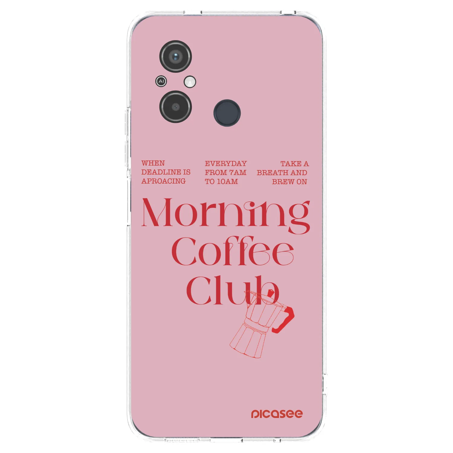 Picasee husă transparentă din silicon pentru Xiaomi Redmi 12C - Morning