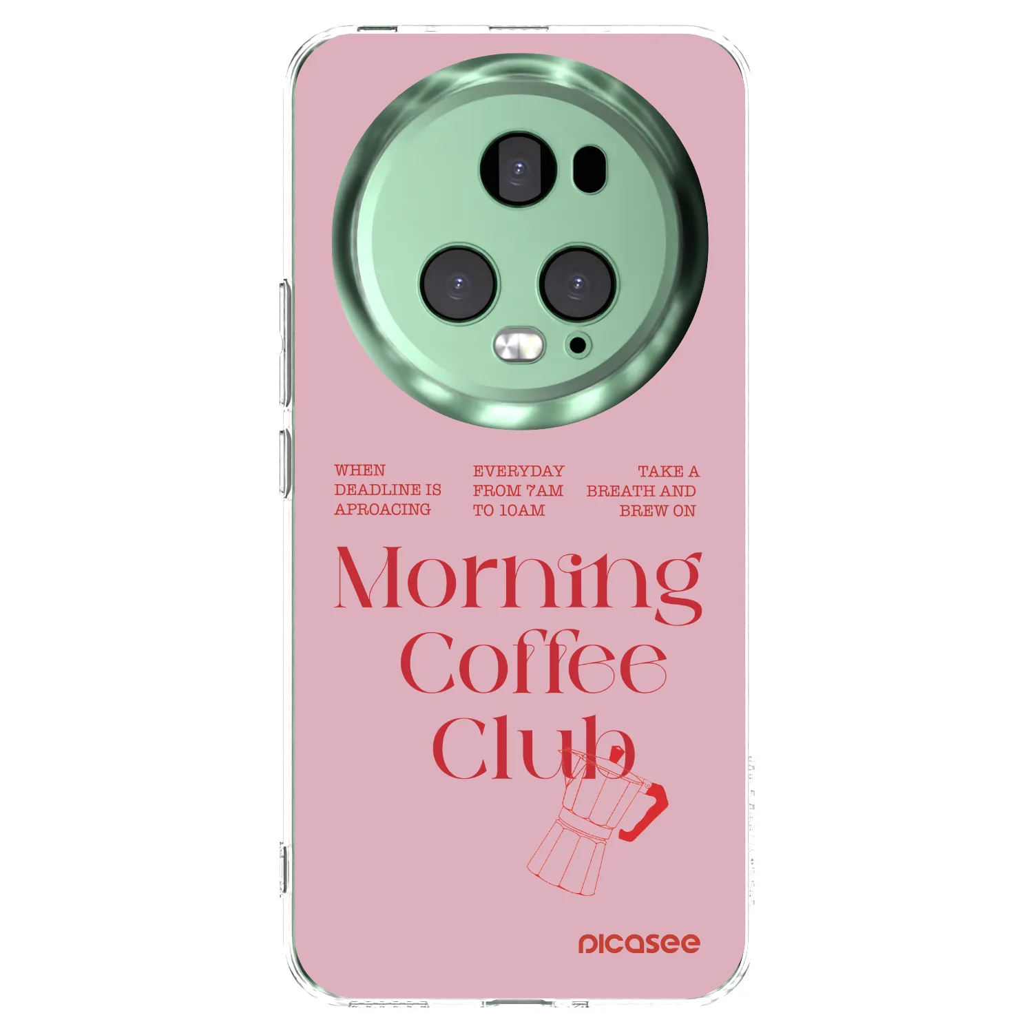 Picasee husă transparentă din silicon pentru Honor Magic5 Pro - Morning