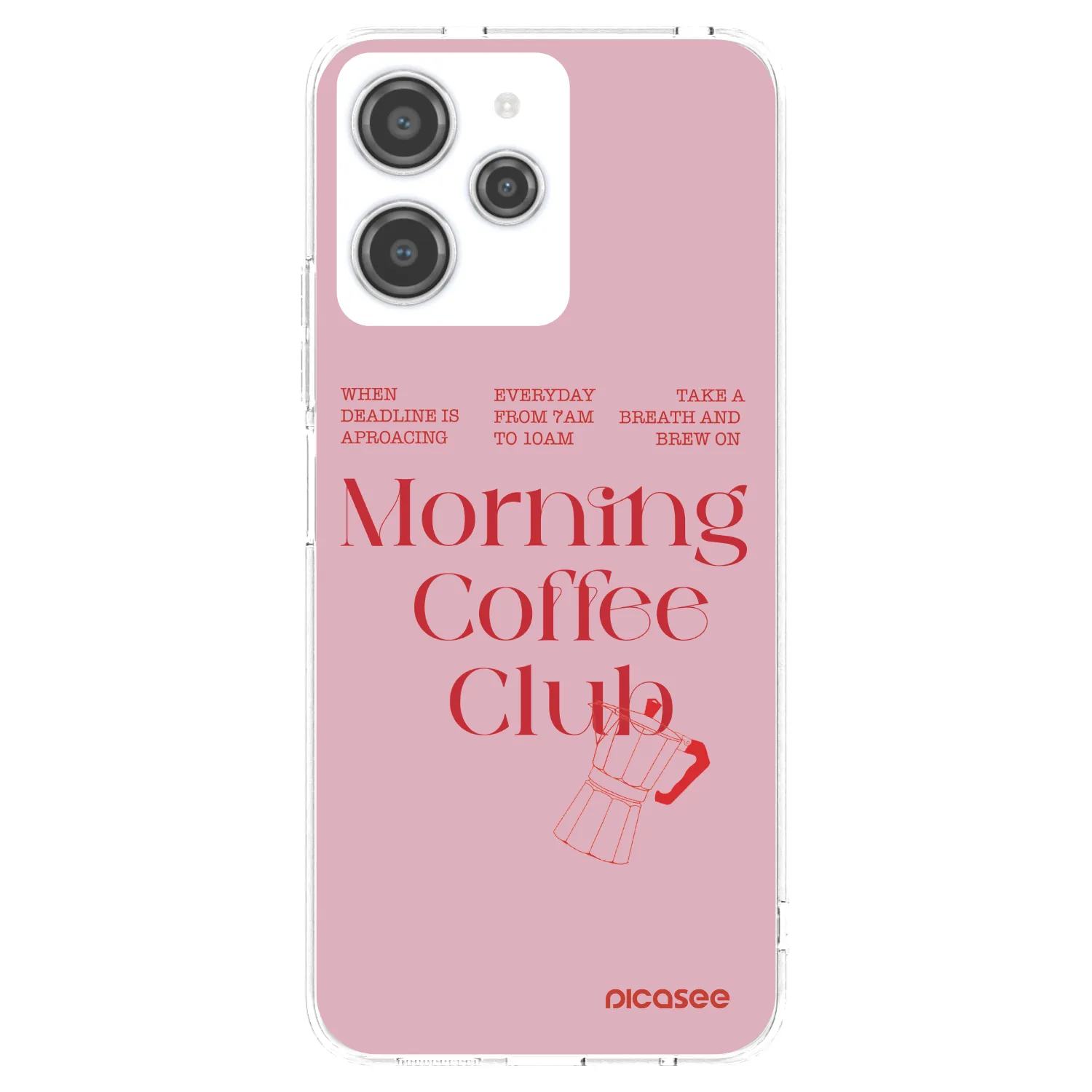 Picasee husă transparentă din silicon pentru Xiaomi Redmi 12 4G - Morning