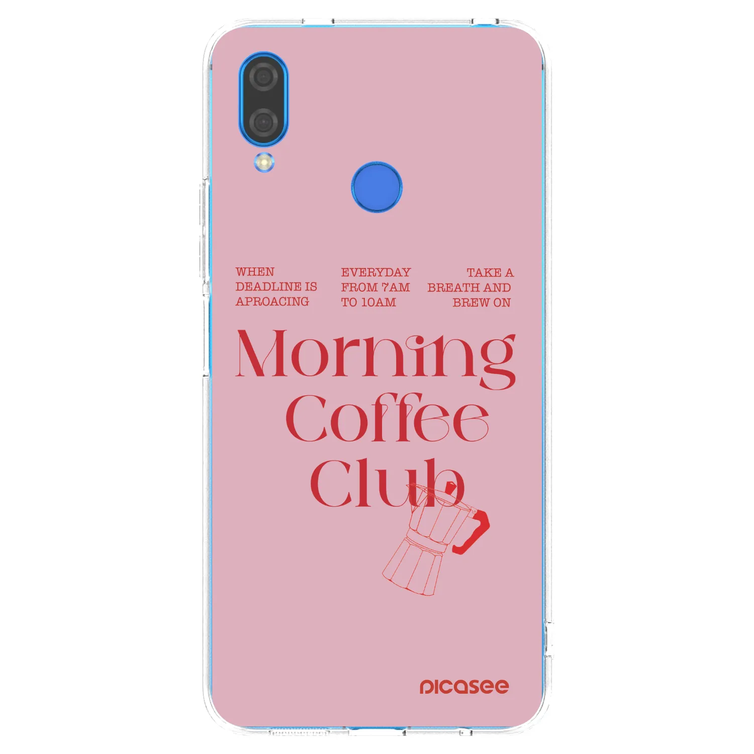 Picasee husă transparentă din silicon pentru Huawei Nova 3i - Morning