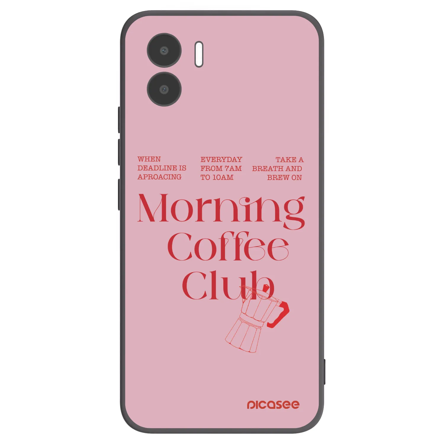 Picasee husă neagră din silicon pentru Xiaomi Redmi A2 - Morning