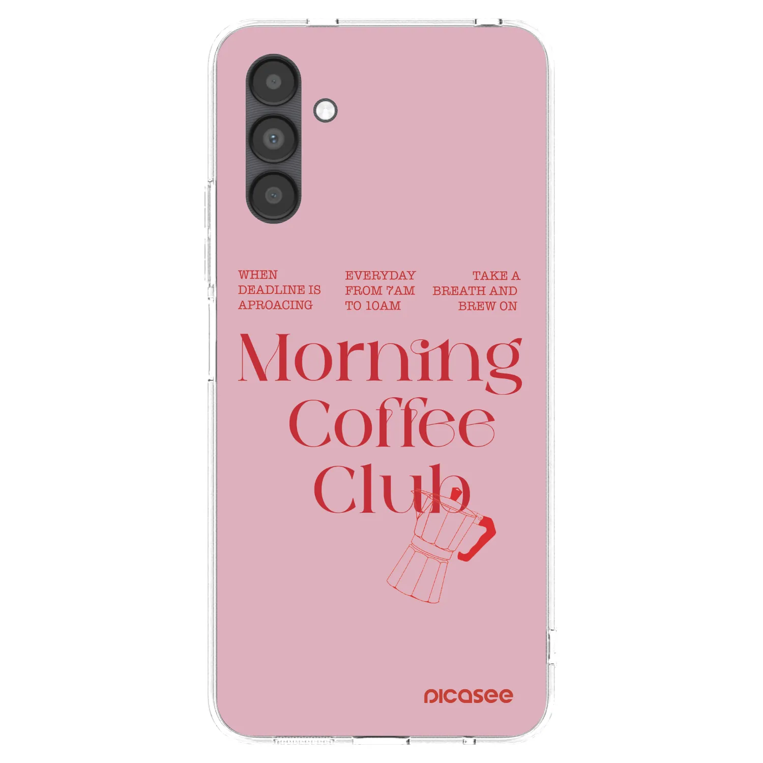 Picasee husă transparentă din silicon pentru Samsung Galaxy A04s A047F - Morning