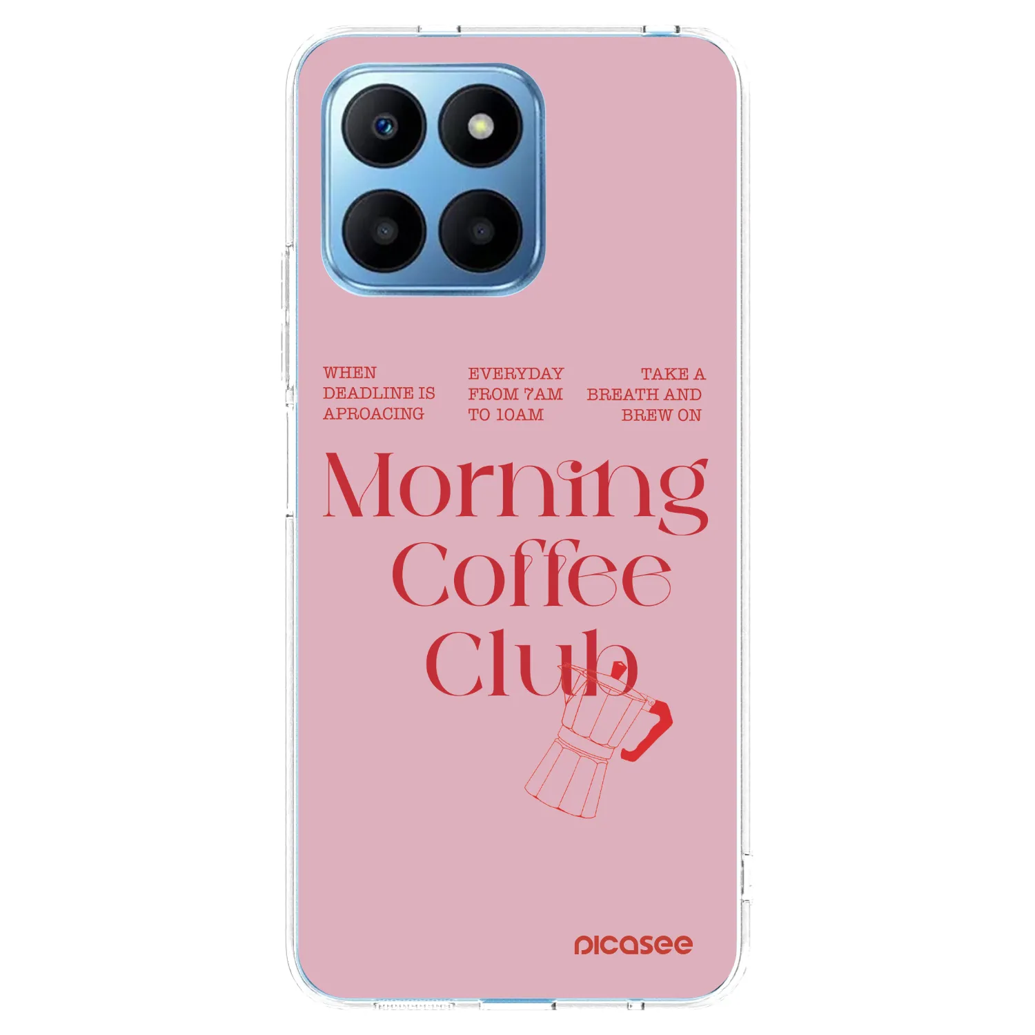 Picasee husă transparentă din silicon pentru Honor 70 Lite - Morning