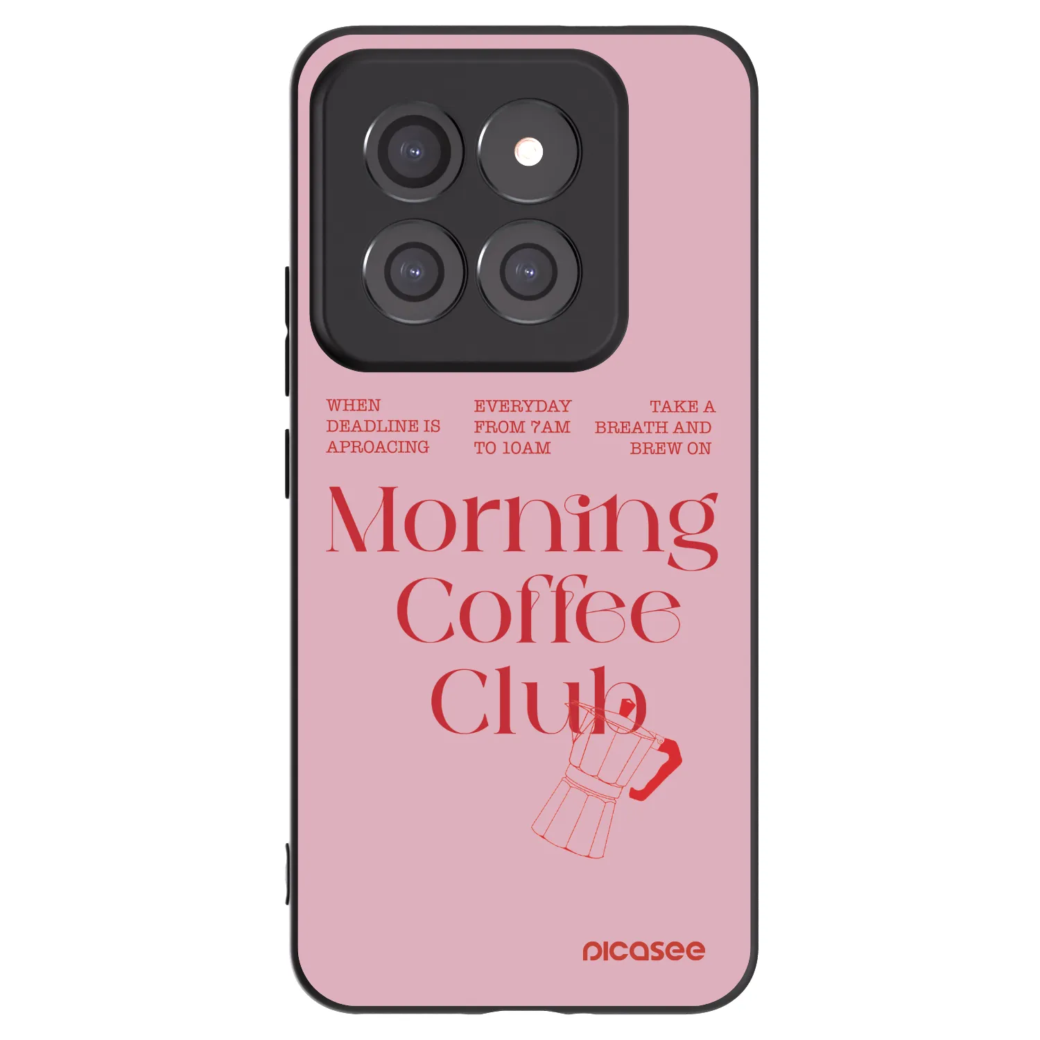 Picasee husă neagră din silicon pentru Xiaomi 14 Pro - Morning