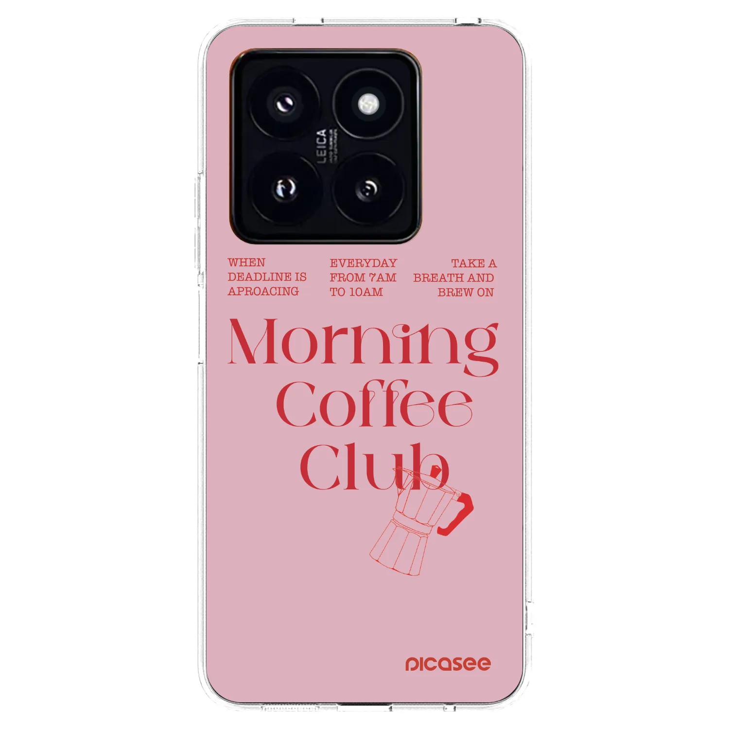 Picasee husă transparentă din silicon pentru Xiaomi 14 Pro - Morning