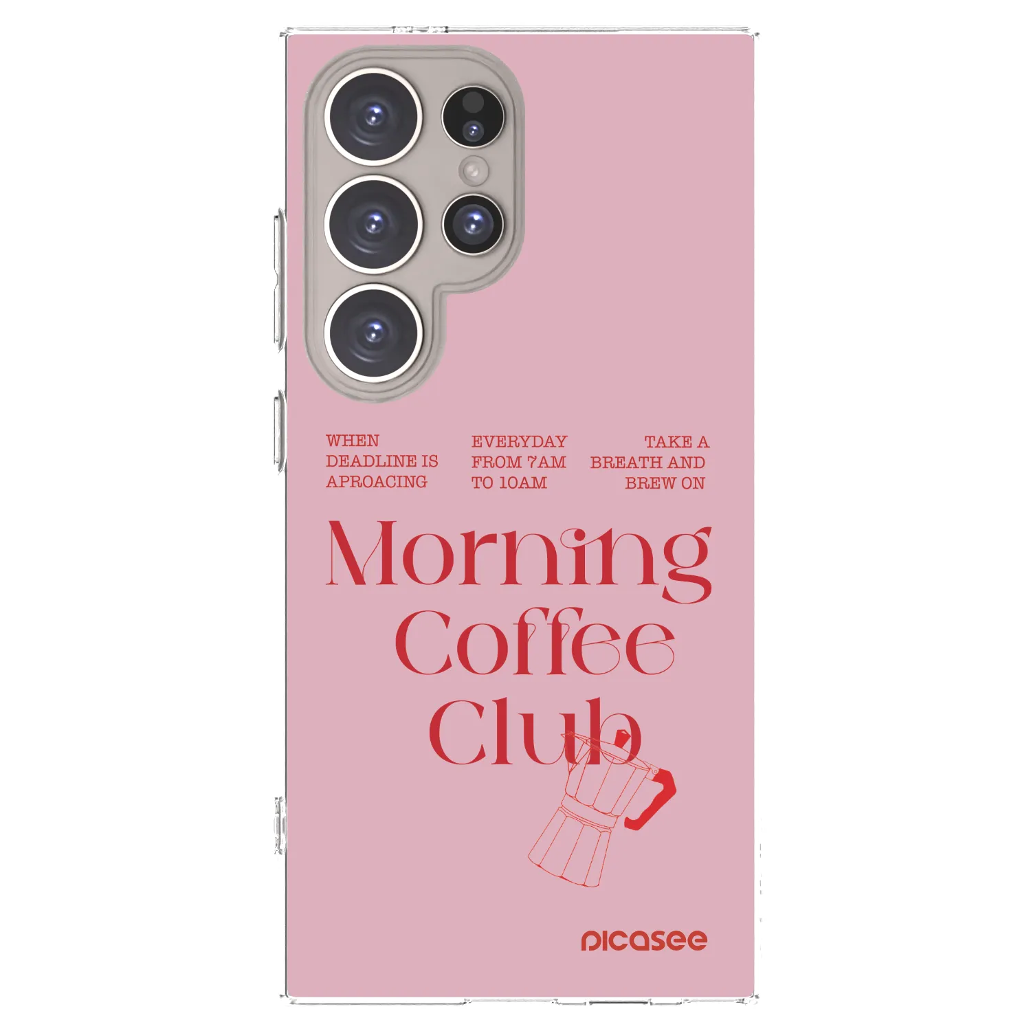 Picasee husă transparentă din silicon pentru Samsung Galaxy S24 Ultra S928B 5G - Morning