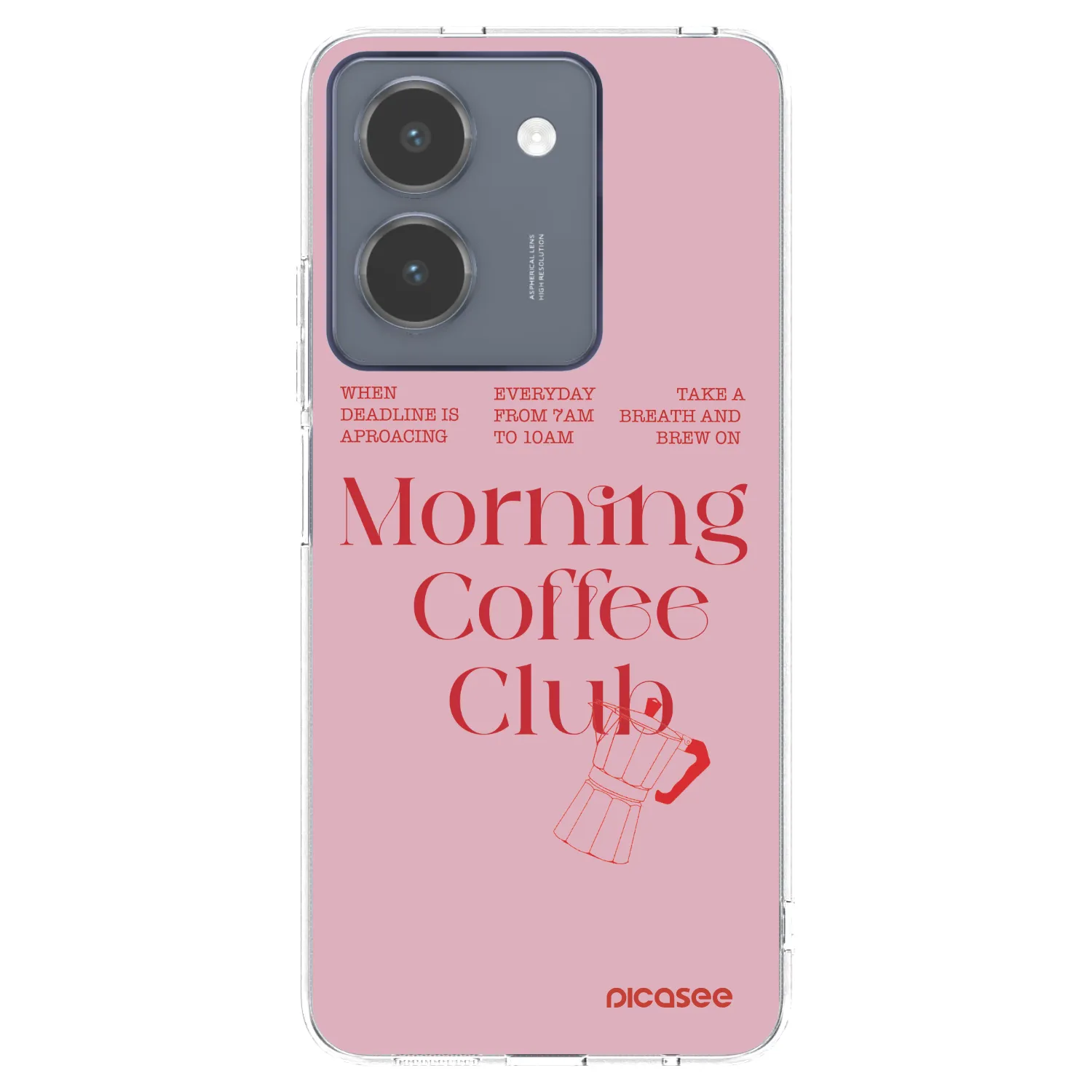 Picasee husă transparentă din silicon pentru Vivo Y36 4G - Morning