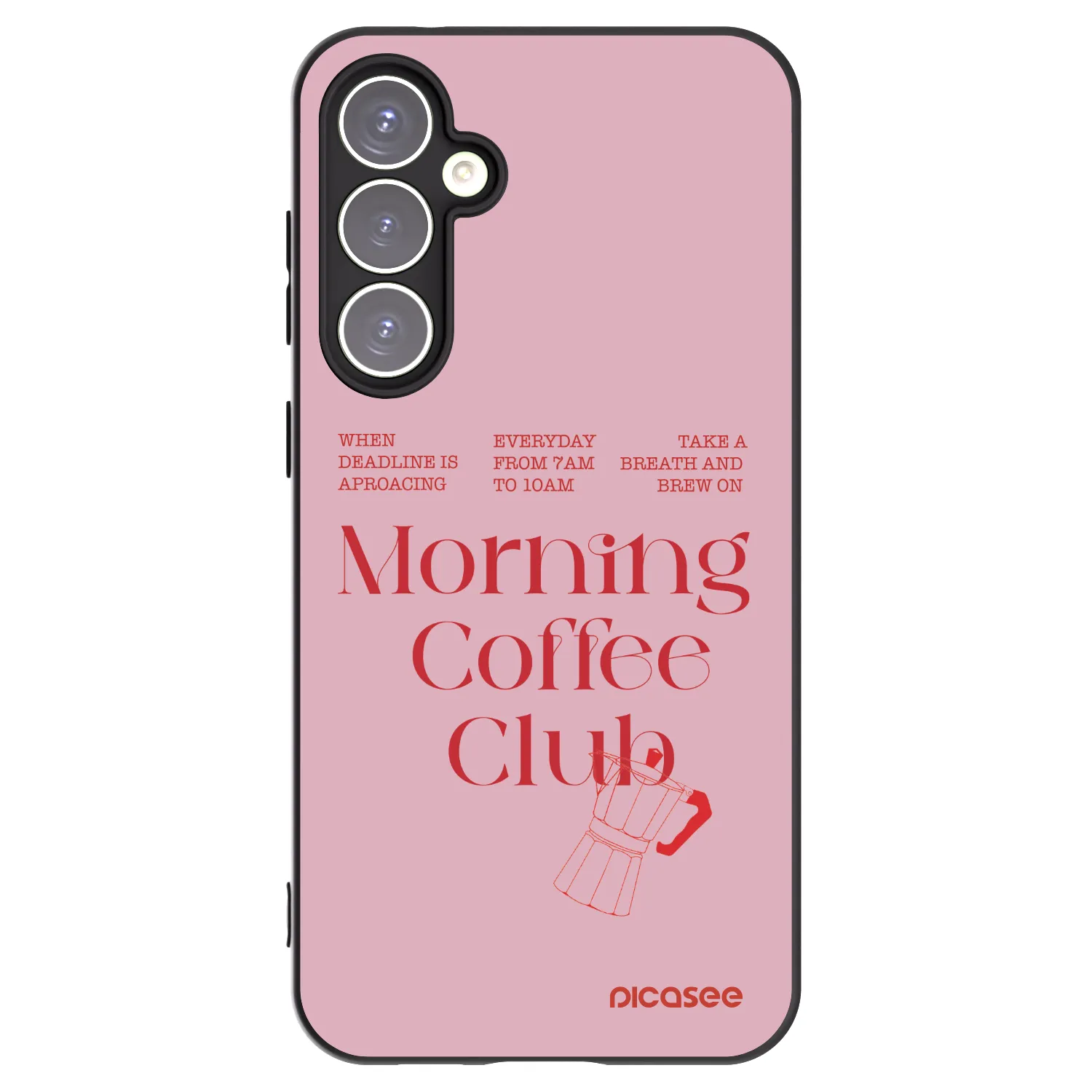 Picasee husă neagră din silicon pentru Samsung Galaxy S23 FE S711B - Morning