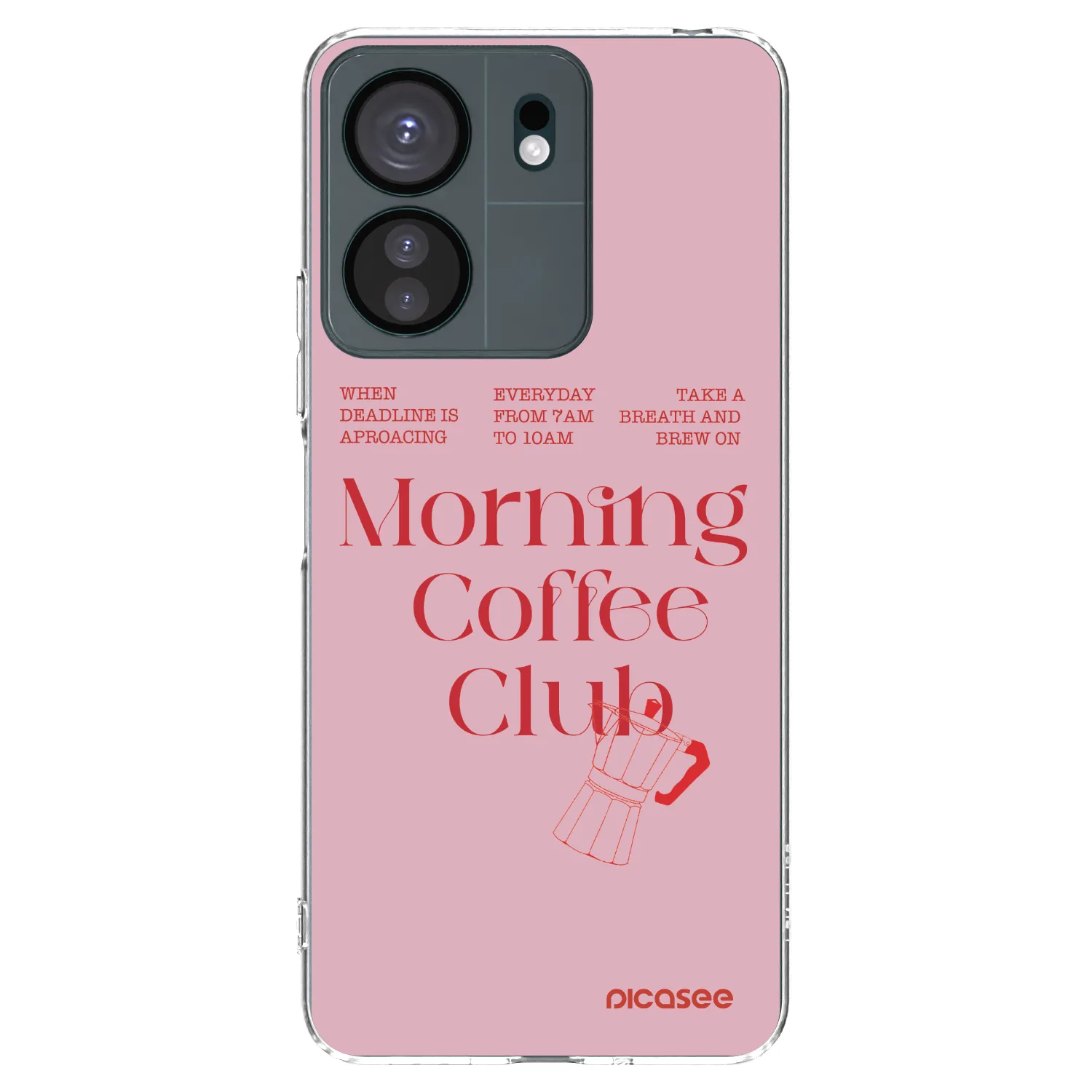 Picasee husă transparentă din silicon pentru Xiaomi Redmi 13C 4G - Morning