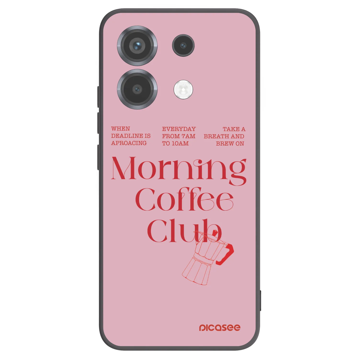 Picasee husă neagră din silicon pentru Xiaomi Poco X6 - Morning