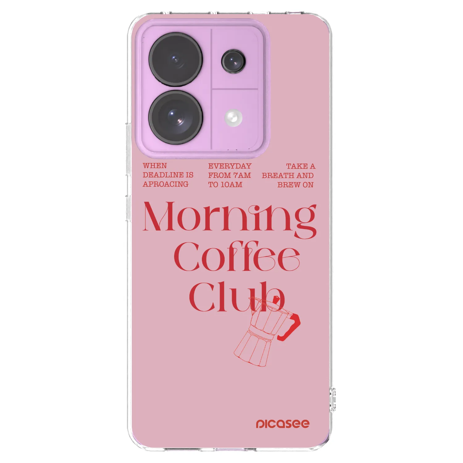 Picasee husă transparentă din silicon pentru Xiaomi Redmi Note 13 Pro 5G - Morning