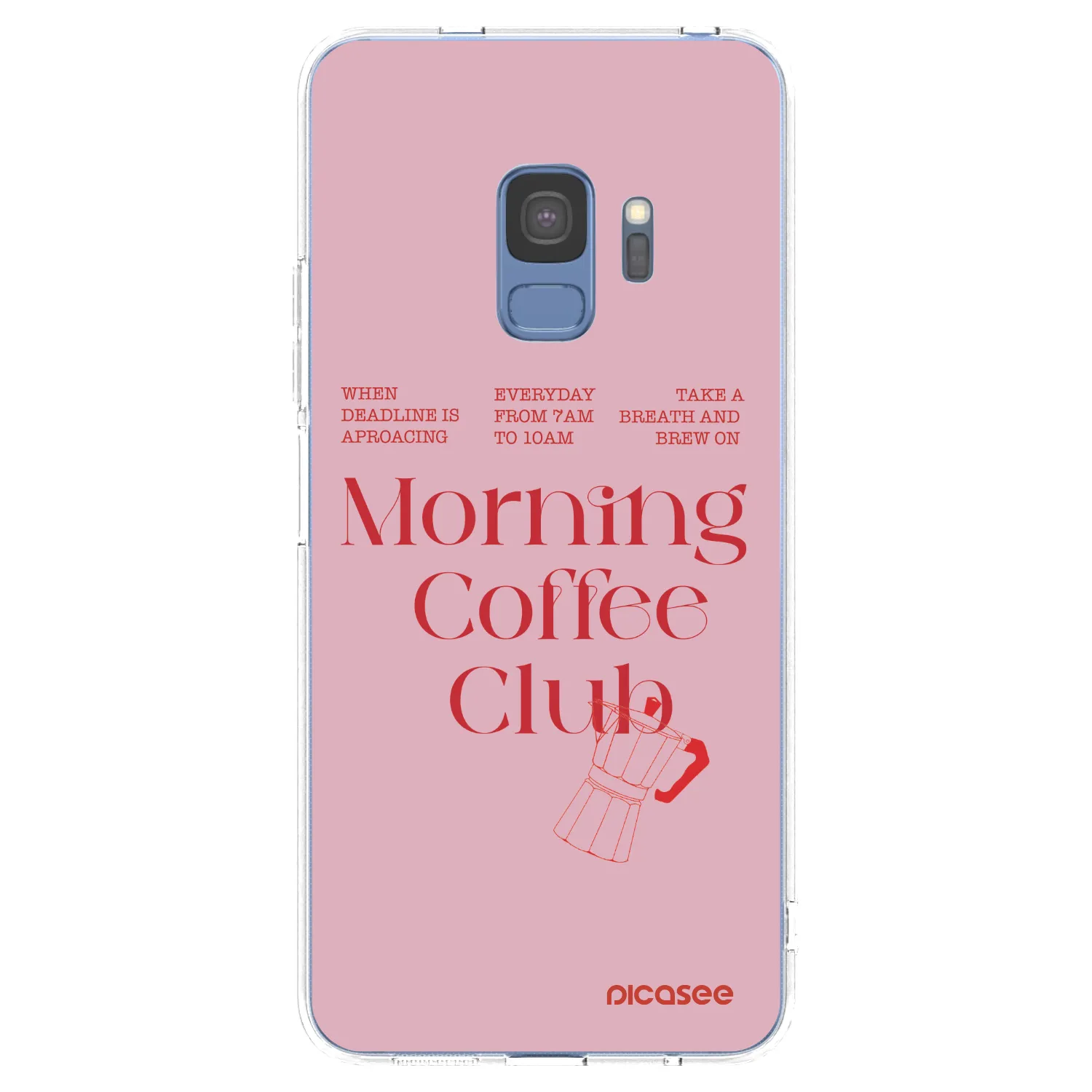 Picasee husă transparentă din silicon pentru Samsung Galaxy S9 G960F - Morning