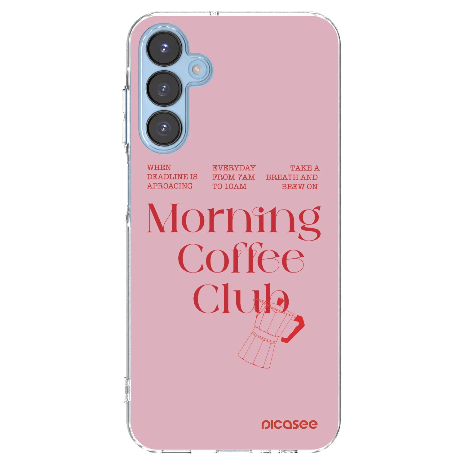 Picasee husă transparentă din silicon pentru Samsung Galaxy A15 A156B 5G - Morning