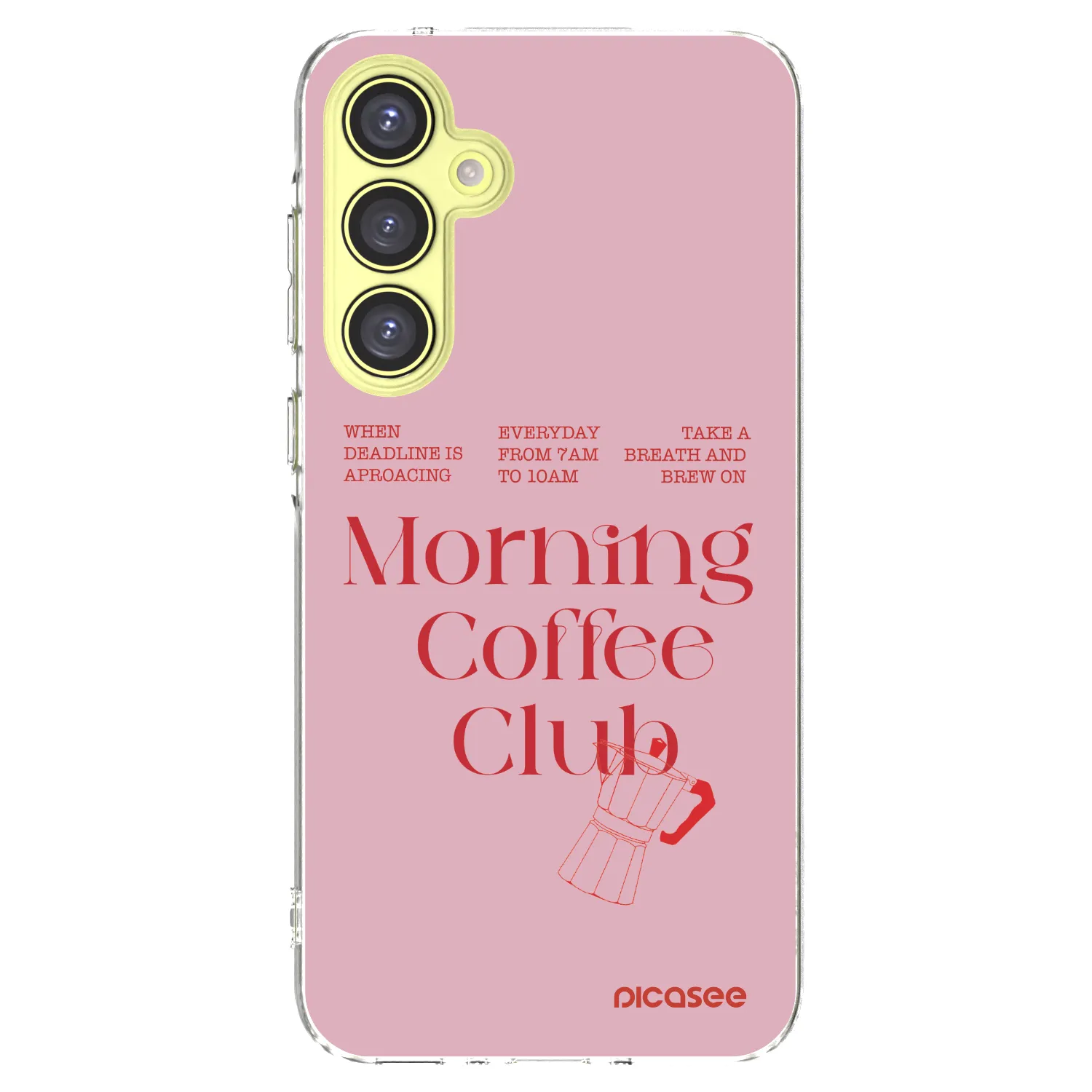 Picasee husă transparentă din silicon pentru Samsung Galaxy A35 5G A356B - Morning