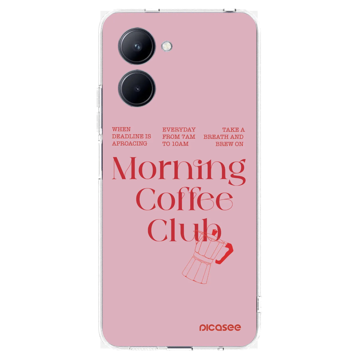 Picasee husă transparentă din silicon pentru Realme C33 (2023) - Morning