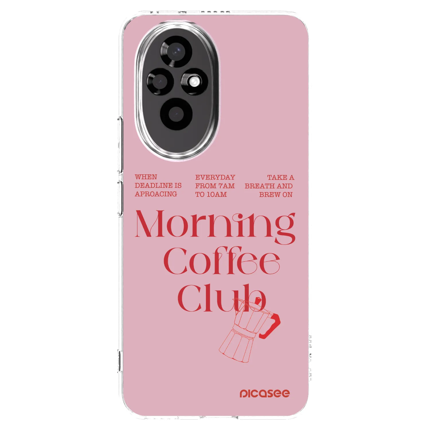 Picasee husă transparentă din silicon pentru Honor 200 5G - Morning