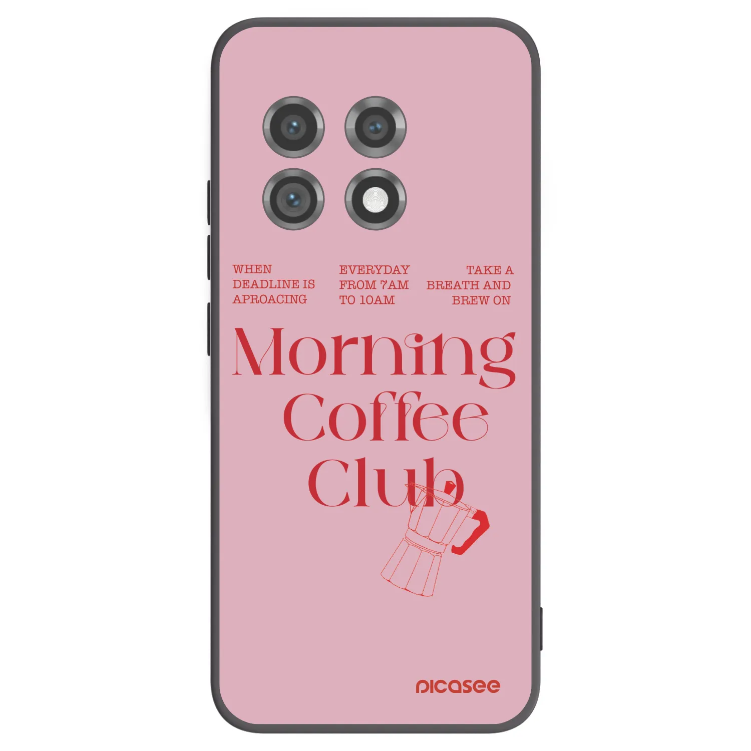 Picasee husă neagră din silicon pentru OnePlus 11 5G - Morning