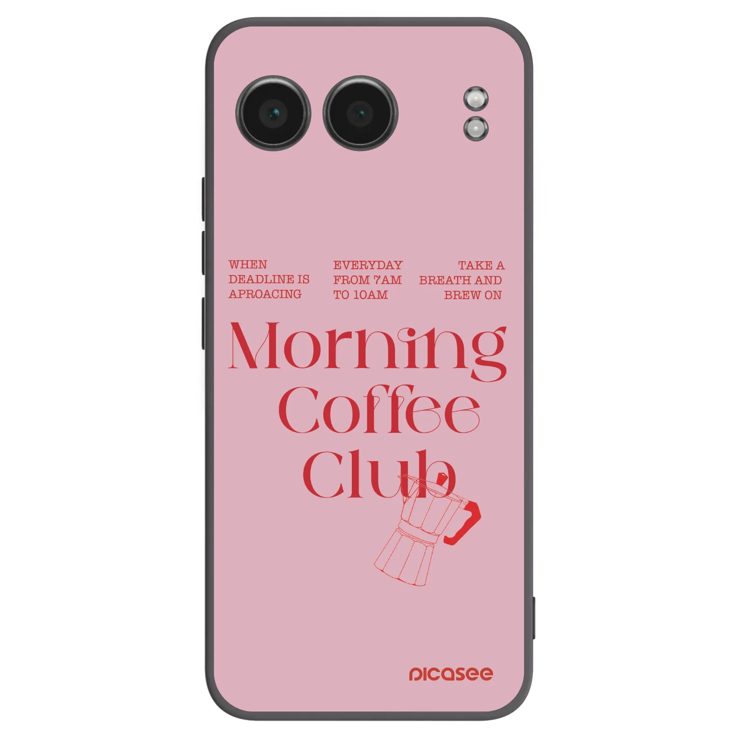 Picasee husă neagră din silicon pentru OnePlus Nord 4 - Morning
