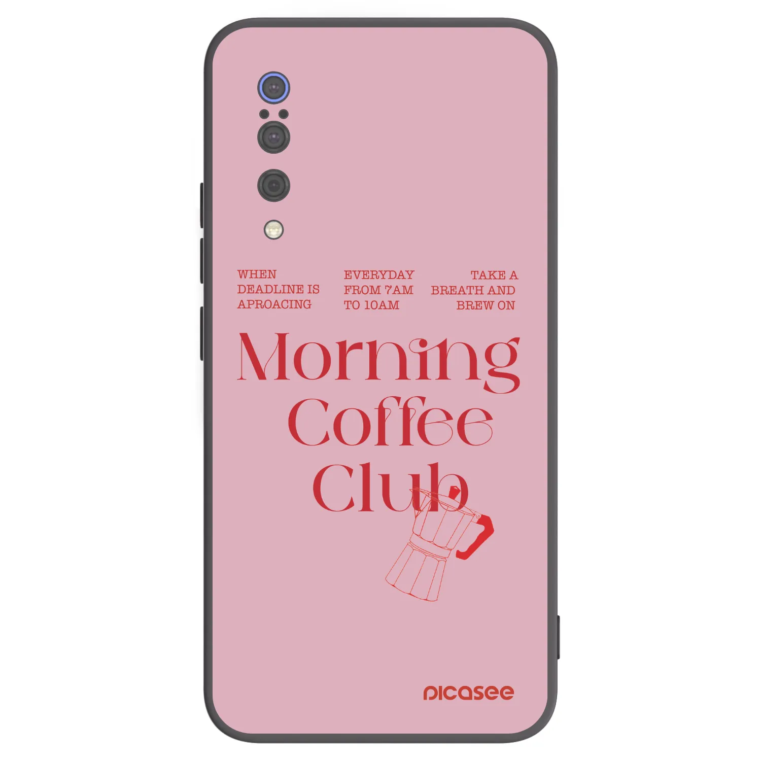 Picasee husă neagră din silicon pentru Xiaomi Mi 9 - Morning