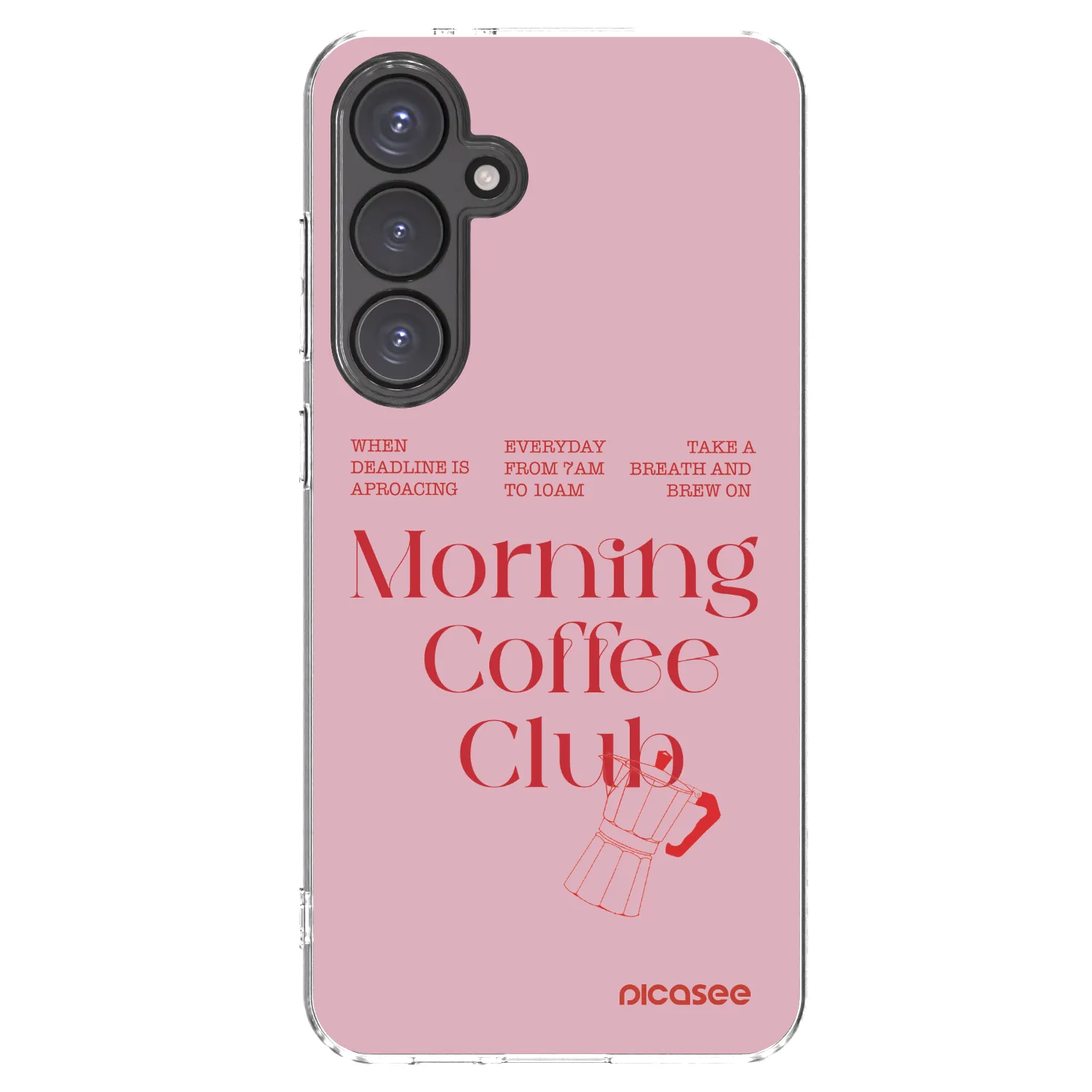 Picasee husă transparentă din silicon pentru Samsung Galaxy S24 FE S721B - Morning