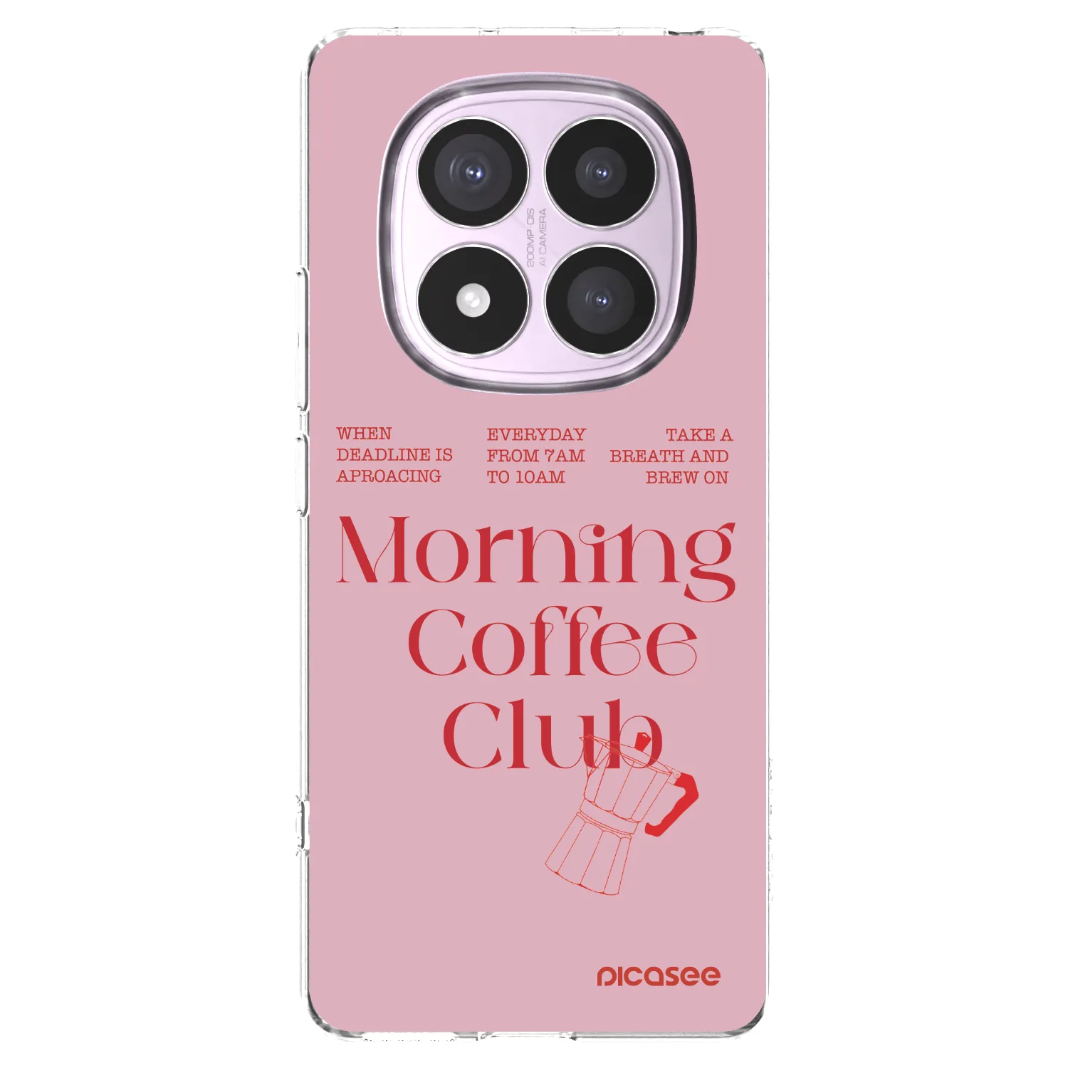 Picasee husă transparentă din silicon pentru Xiaomi Redmi Note 14 Pro 5G - Morning