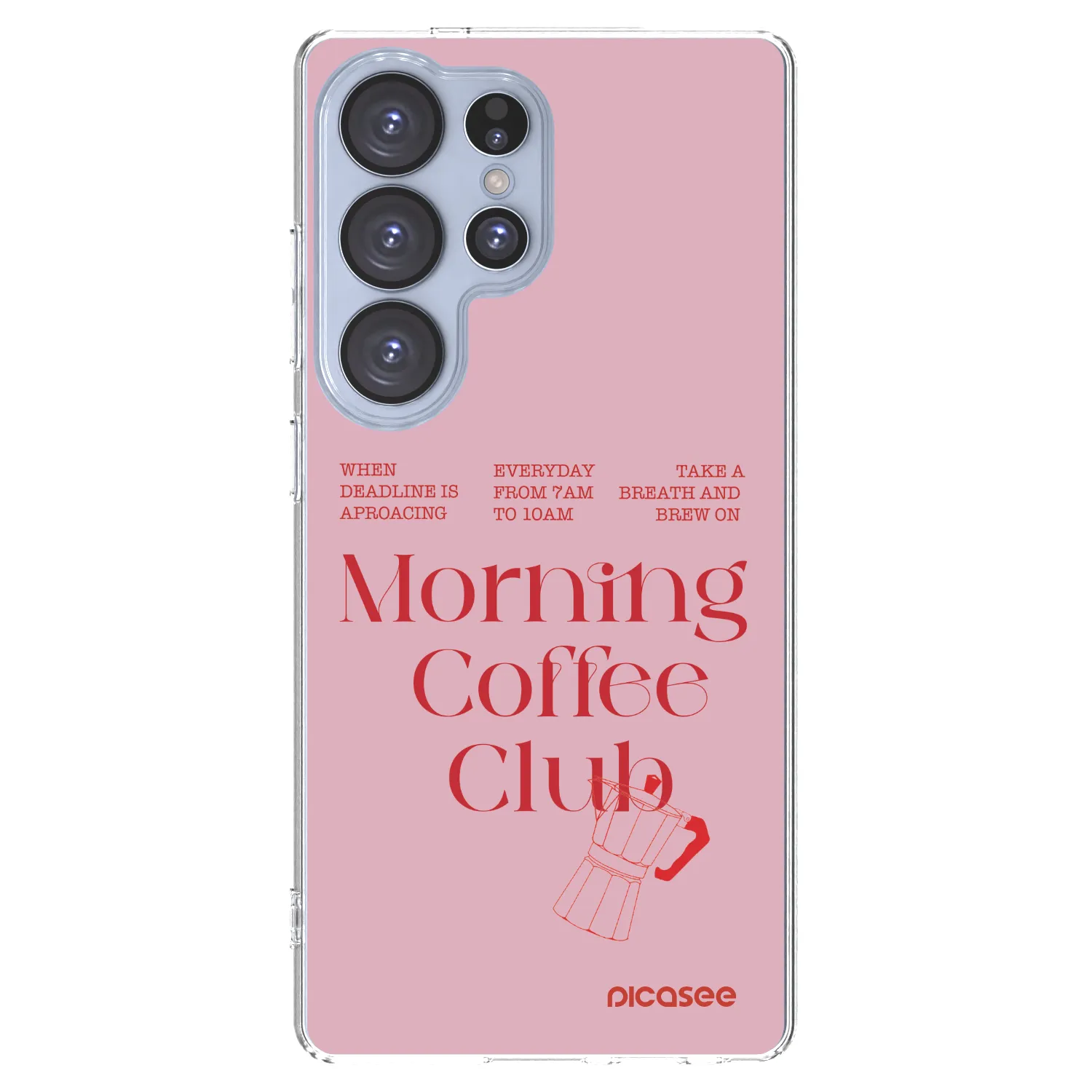 Picasee husă transparentă din silicon pentru Samsung Galaxy S25 Ultra 5G - Morning