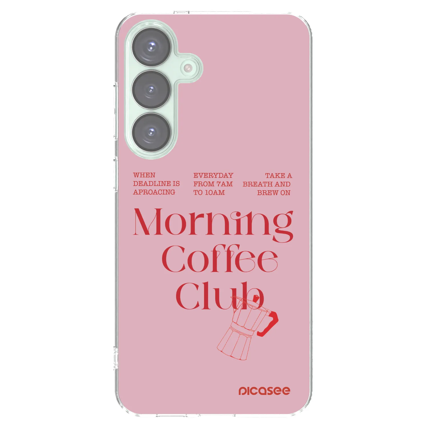 Picasee husă transparentă din silicon pentru Samsung Galaxy S25+ 5G - Morning