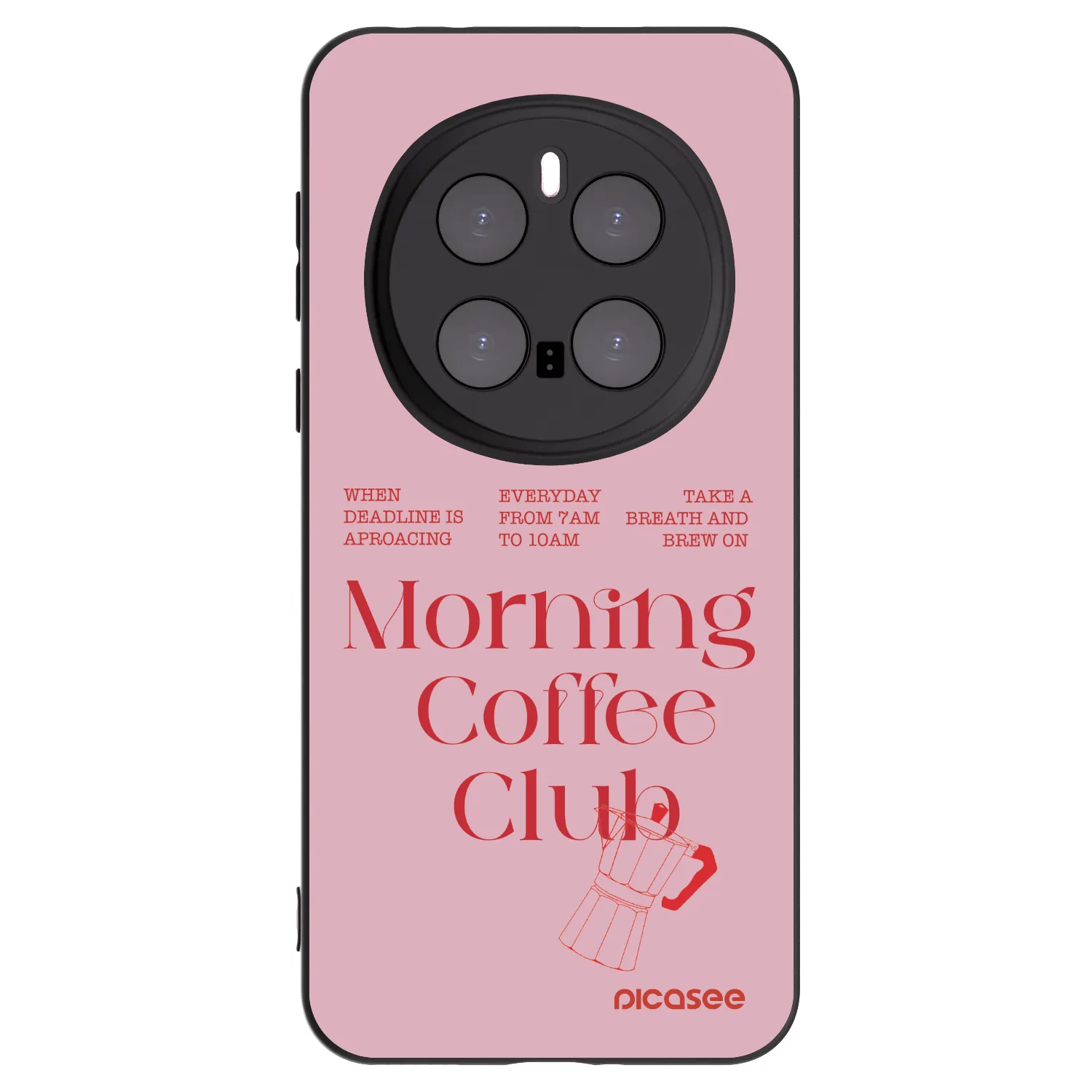 Picasee husă neagră din silicon pentru Honor Magic7 Pro 5G - Morning